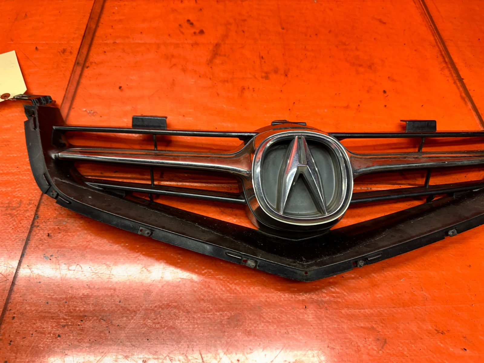 04-05 ACURA TSX 4D 2.4L K24A2 FRONT BUMPER UPPER GRILLE GRILL MOLDING OEM #3428