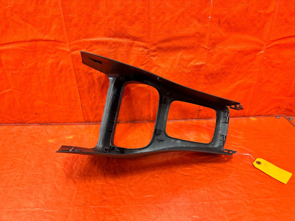 96 00 HONDA CIVIC   SHIFTER CENTER CONSOLE TRIM BEZEL   GRAY COLOR   OEM #2973