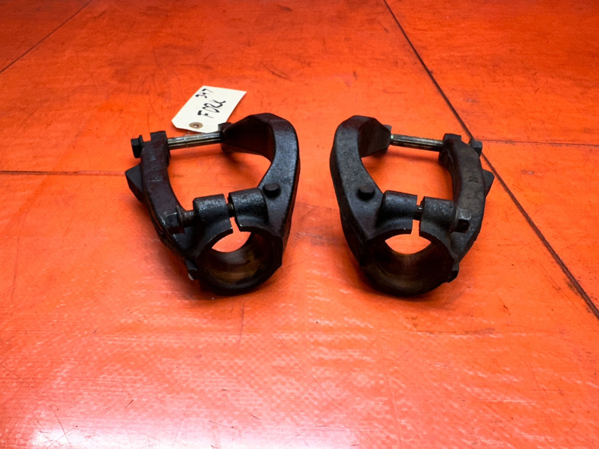 2004-2008 ACURA TL FRONT SUSPENSION SHOCK CLEVIS FORKS PAIR LH RH OEM #3477