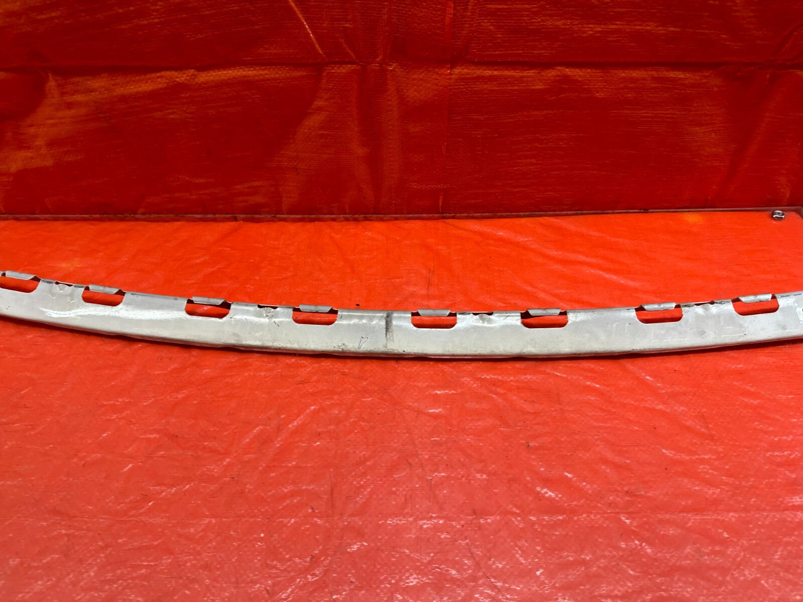 08 15 LANCER EVOLUTION X EVO 10   REAR BUMPER MOUNTING BRACKET BRACE BAR OEM 2177