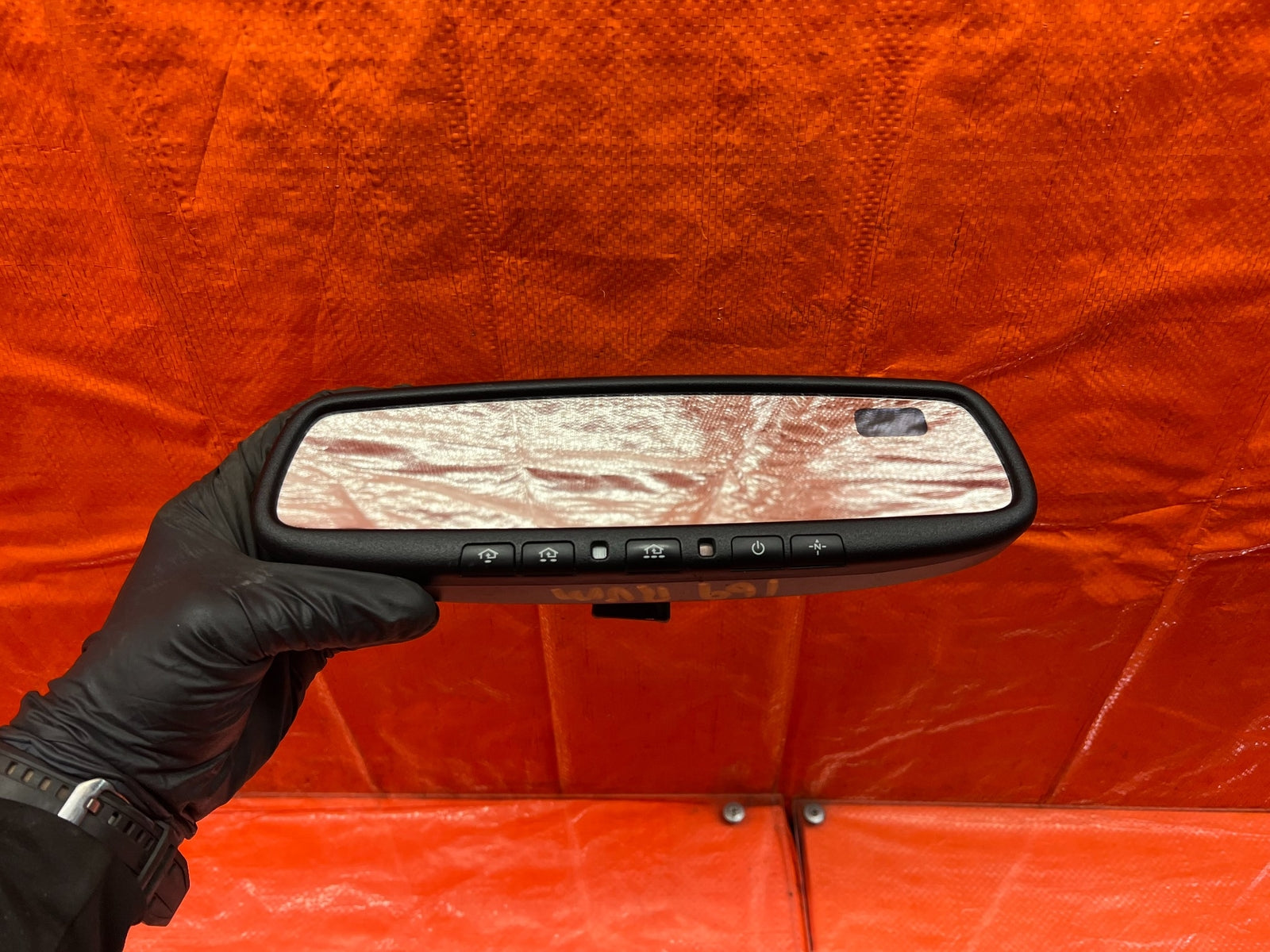 08 15 INFINITI G37 & Q60   2D COUPE   REAR VIEW MIRROR W/ COMPASS   OEM #1690