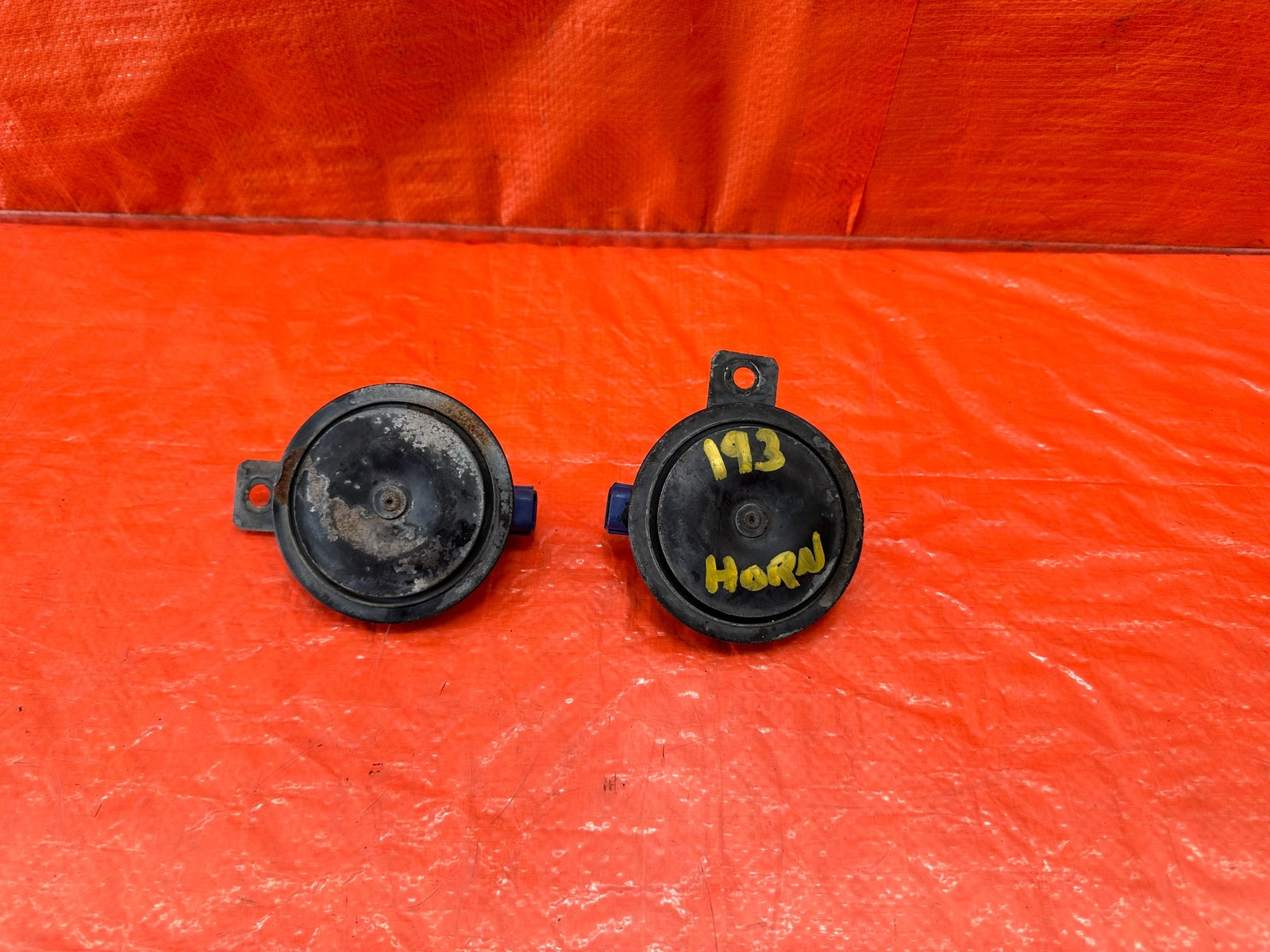 95 97 HONDA ODYSSEY   HORN SET / HIGH AND LOW NOTE HORNS   OEM FACTORY #1930