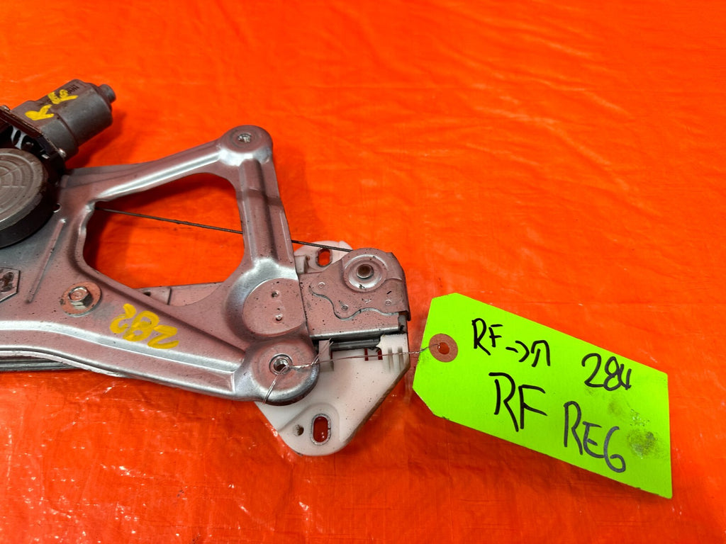 06 11 HONDA CIVIC SEDAN 4 DOOR PASSENGER RIGHT FRONT WINDOW REGULATOR OEM #2821