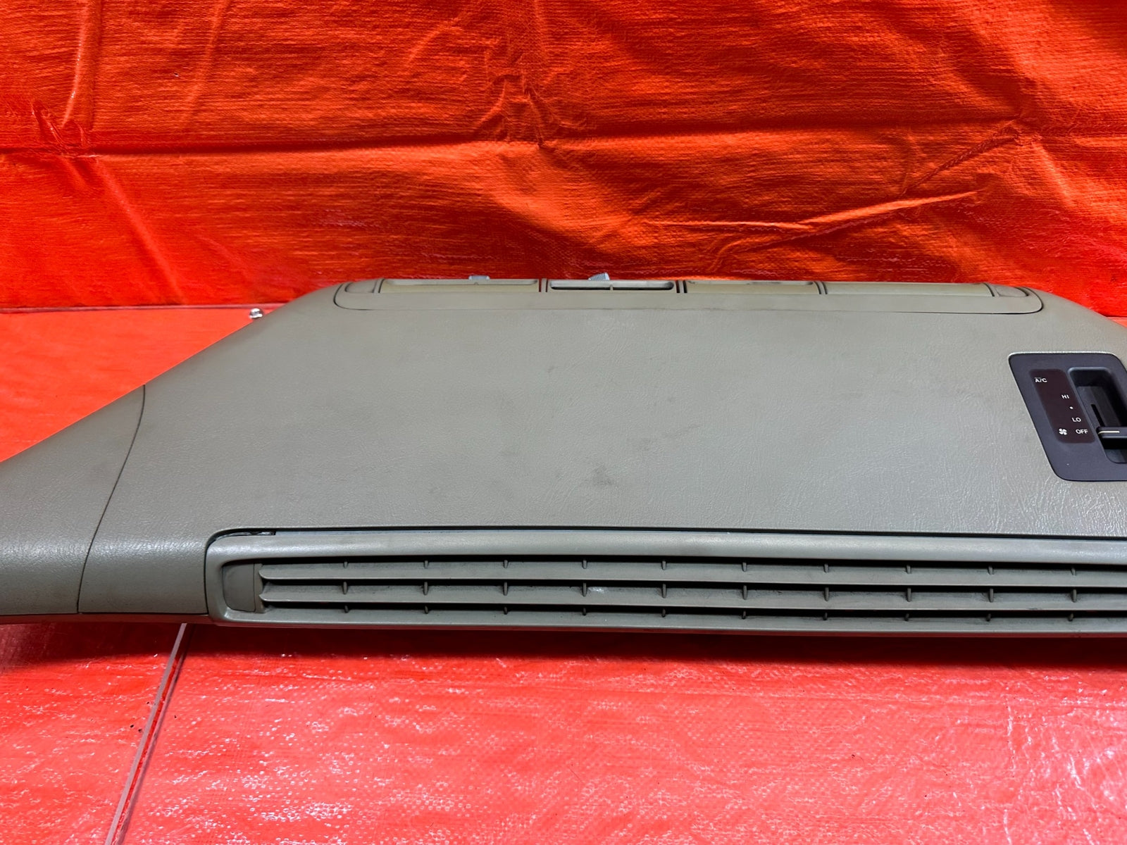 95 97 HONDA ODYSSEY   OVERHEAD UPPER ROOF AC VENT BOX W/ SWITCHES   OEM #1937