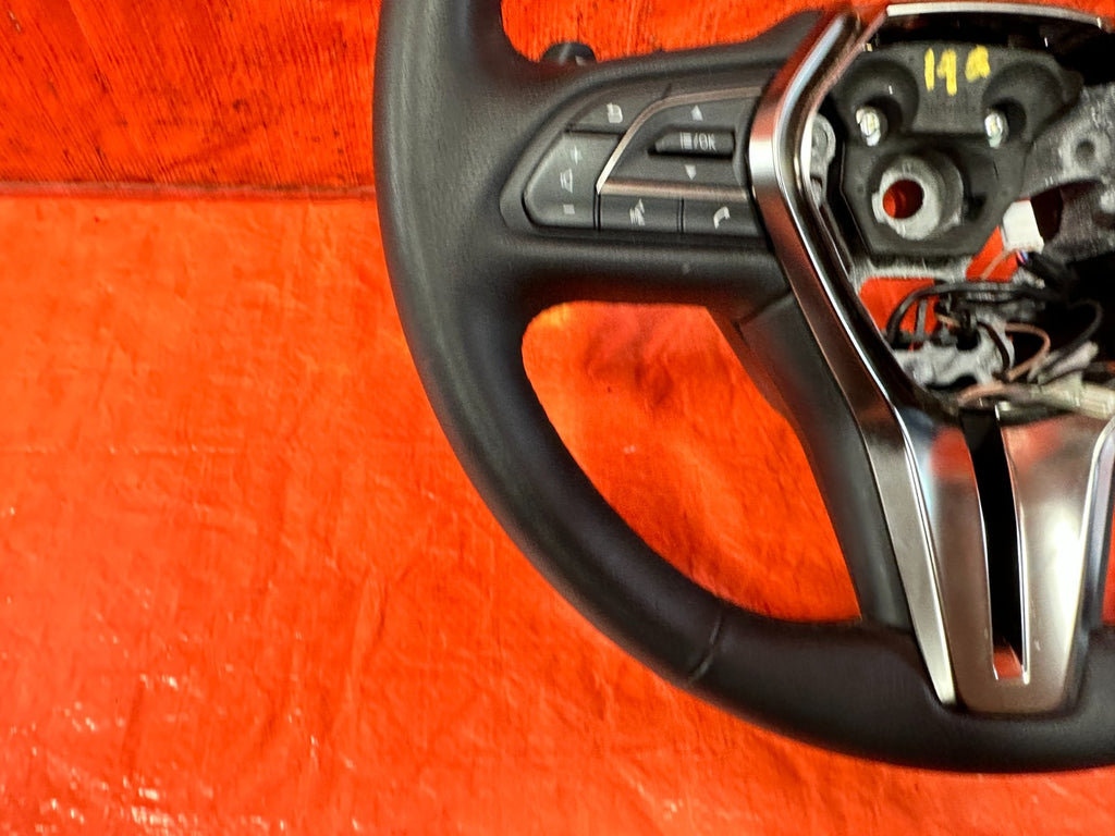 18 24 INFINITI Q50   RED STITCHING   PADDLE SHIFTER   RED SPORT STEERING WHEEL8