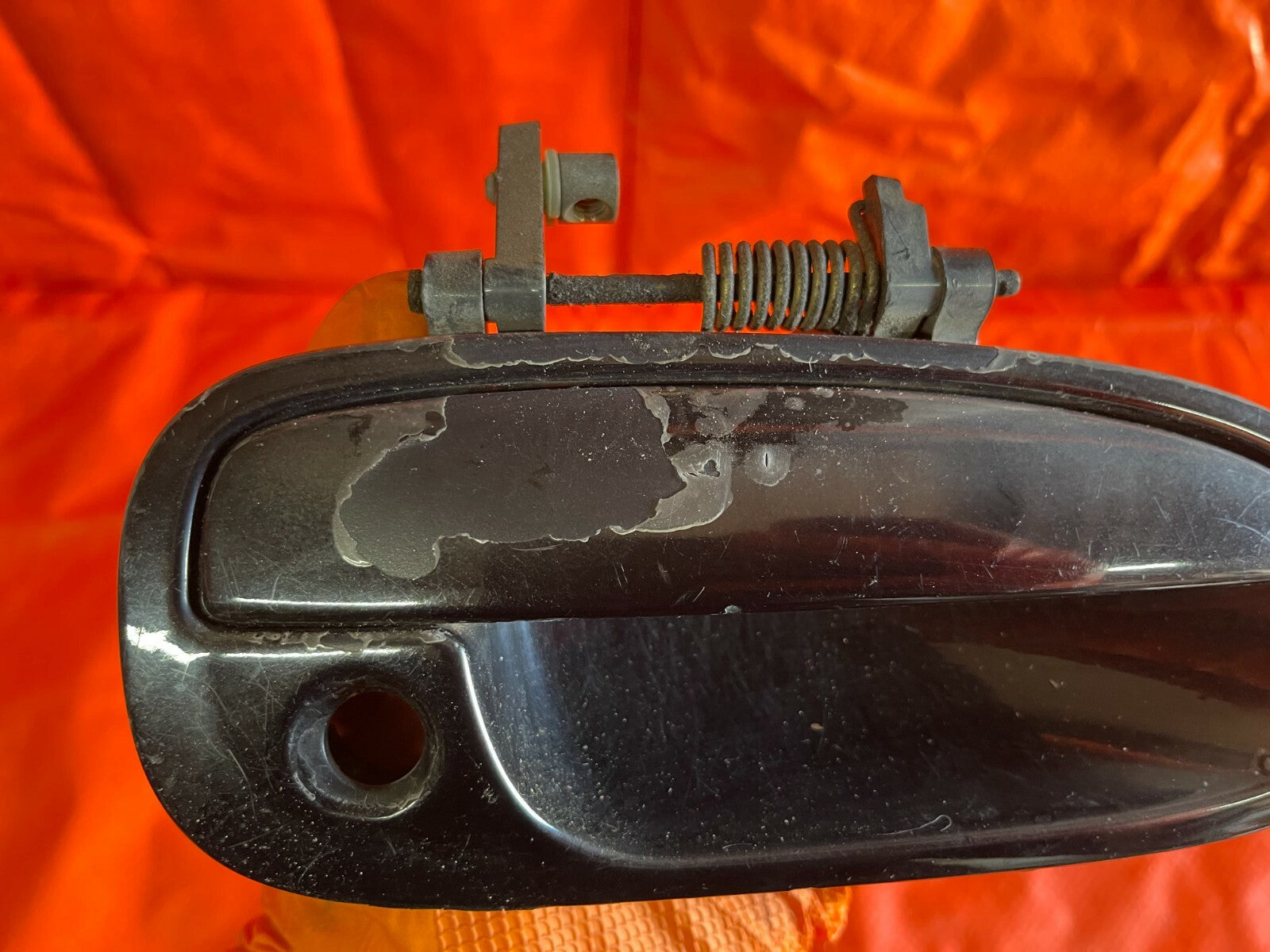 96 00 HONDA CIVIC   PASSENGER RIGHT FRONT   EXTERIOR DOOR HANDLE   BLACK   OEM3