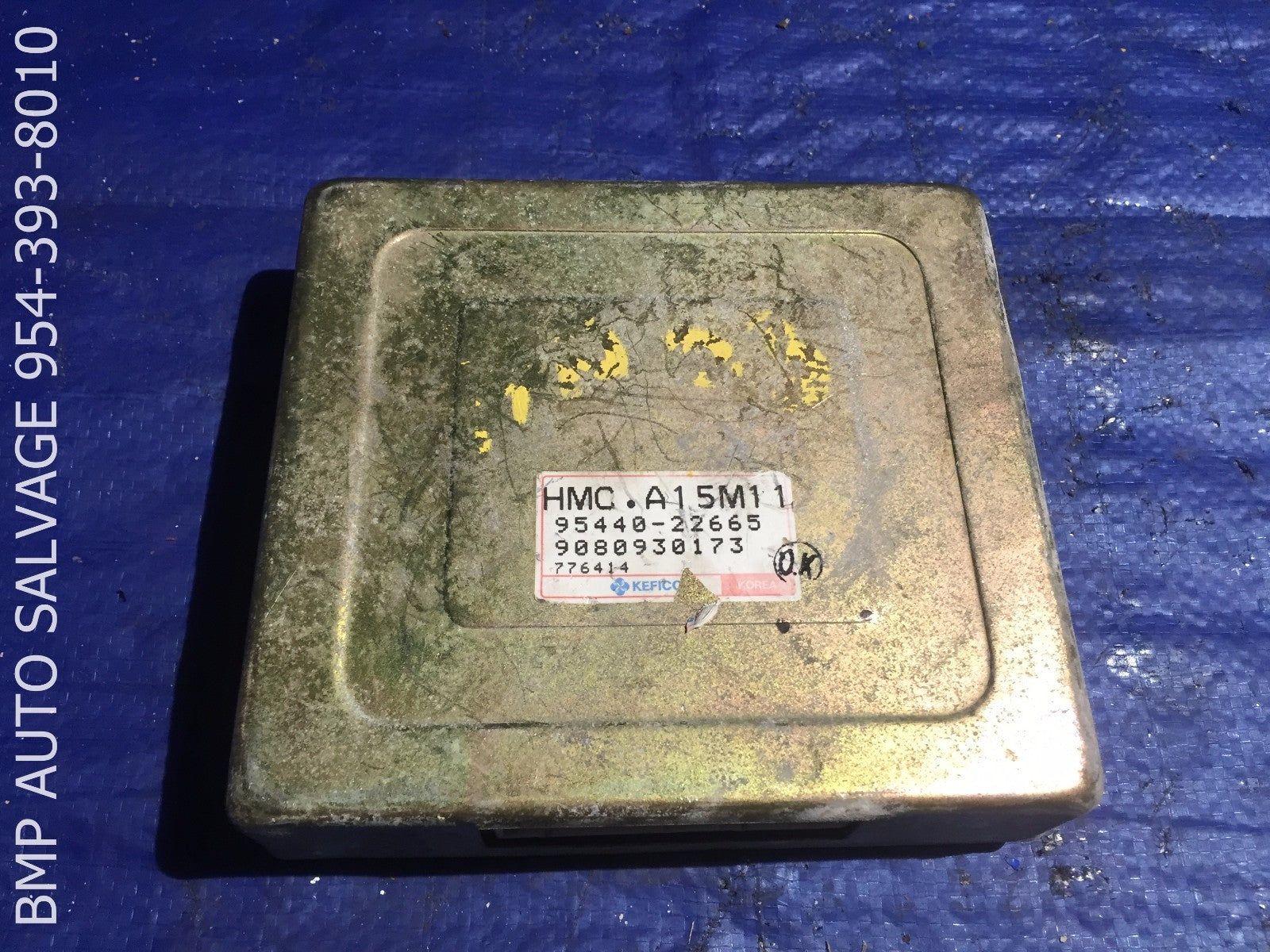 OEM 1995 HYUNDAI ACCENT TRANSMISSION COMPUTER 95440 22665 TCM #1112 #D5Q30