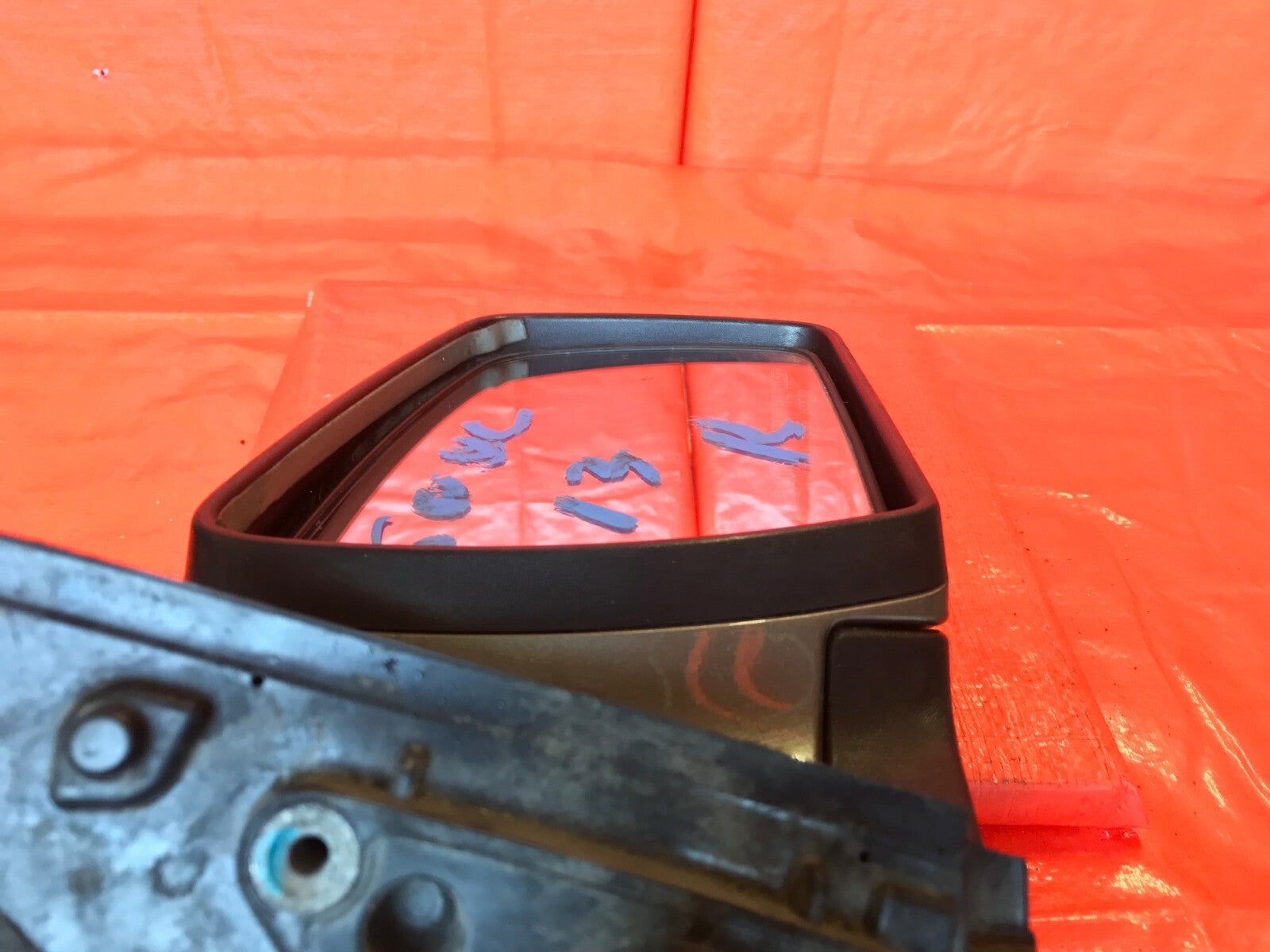 OEM 2012 12 KIA SOUL PASSENGER RIGHT SIDE VIEW MIRROR   GRAY   MANUAL NON POWER7