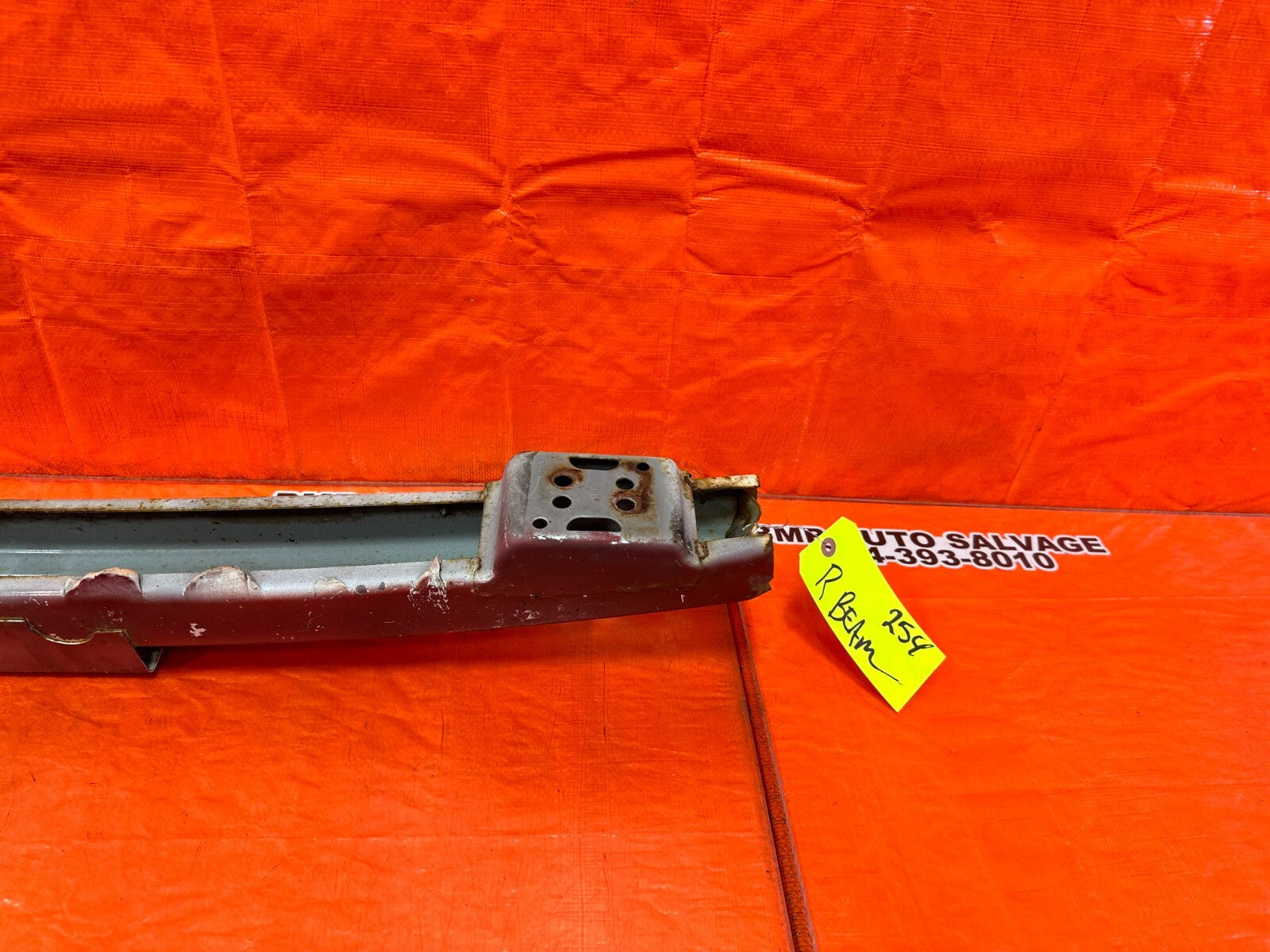 02 06 ACURA RSX   REAR CRASH BEAM REINFORCEMENT RE BAR   OEM FACTORY #2549