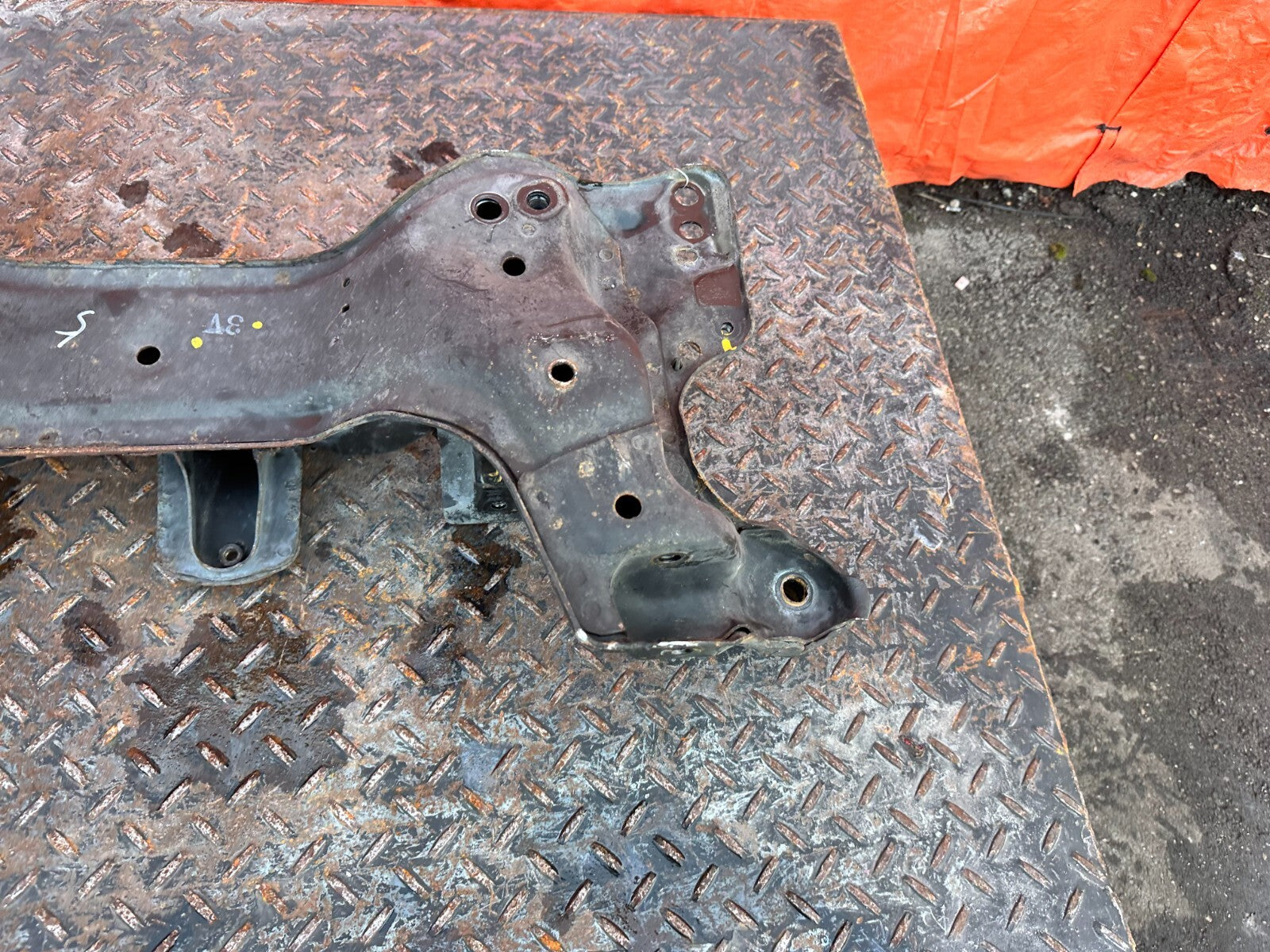 92 95 HONDA CIVIC   MANUAL RACK   SUBFRAME CROSSMEMBER K FRAME ENGINE CRADLE OEM10