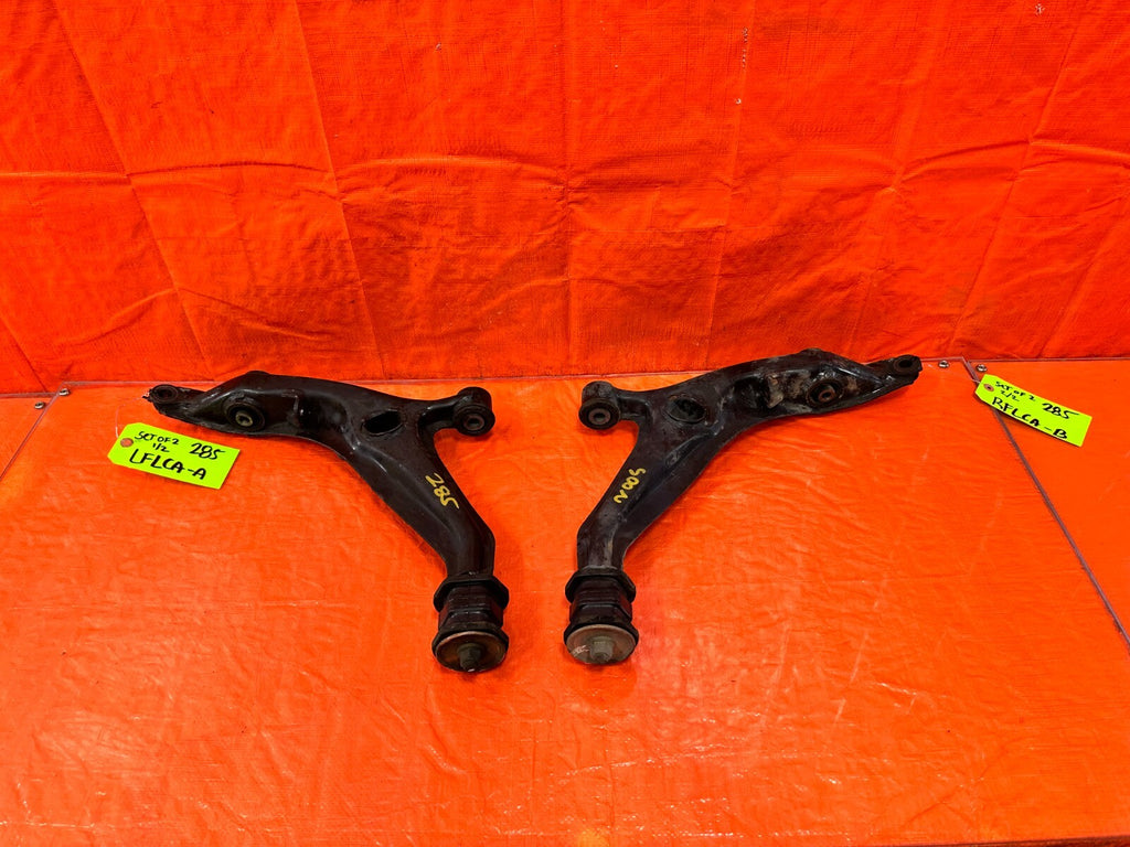 99 00 HONDA CIVIC SI EM1   LEFT AND RIGHT FRONT LOWER CONTROL ARMS   OEM #2850