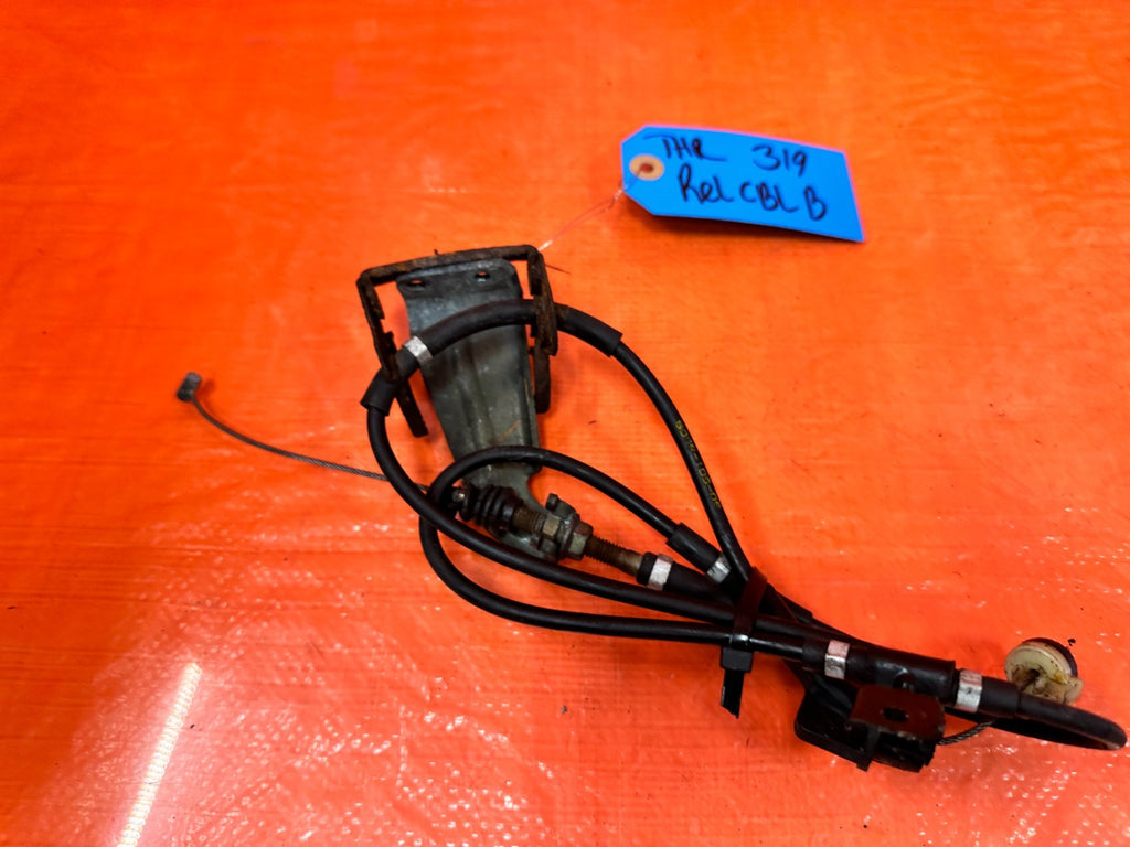 96 00 HONDA CIVIC   D16Y7 THROTTLE CABLE WITH 2 MOUNTING BRACKETS OEM #3192