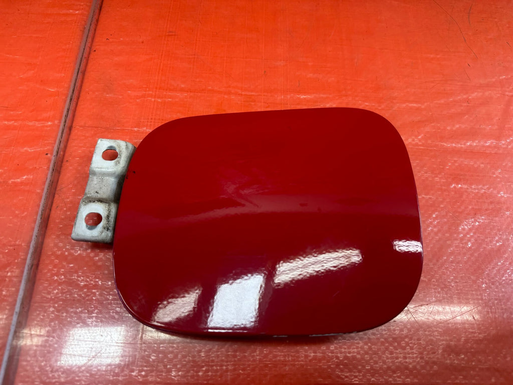 92 95 HONDA CIVIC HATCHBACK   GASOLINE GAS FUEL LID COVER   RED   OEM #2350