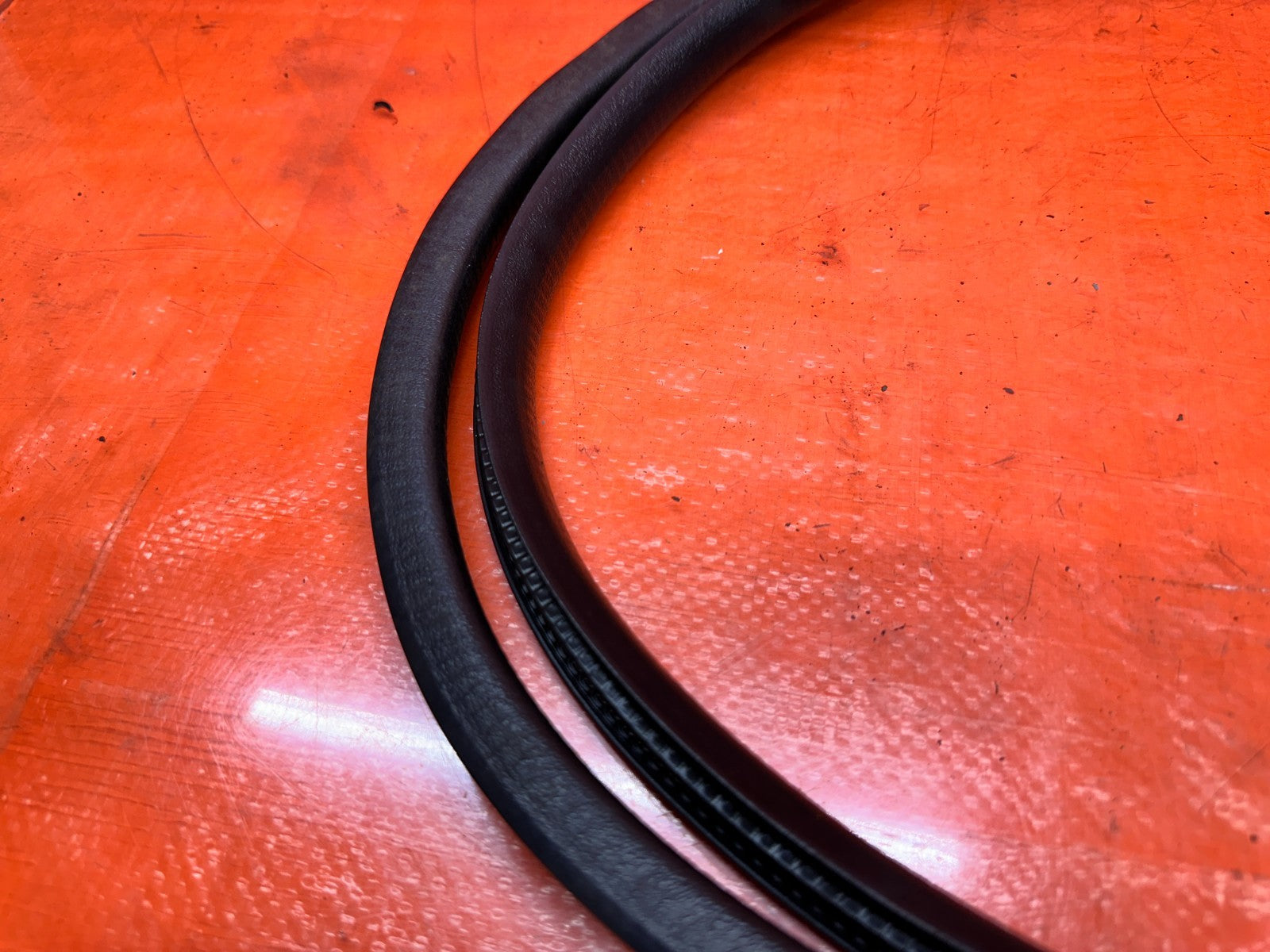 94 01 ACURA INTEGRA 2D DOOR TO CHASSIS UPPER WEATHERSTRIP OPEN TRIM OEM #3317