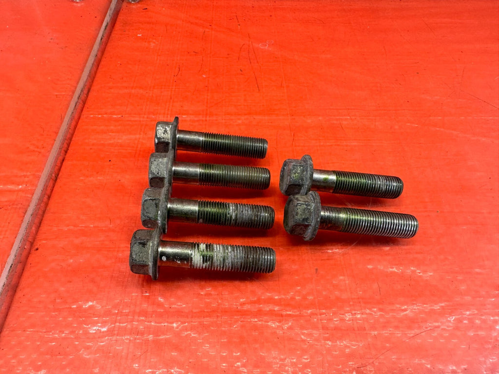 09 14 ACURA TSX   DRIVER LEFT ENGINE MOTOR MOUNT BOLTS HARDWARE   OEM #2330