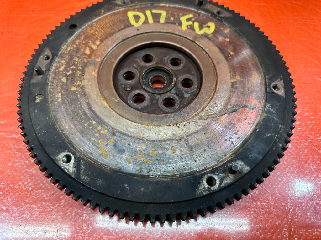 01 05 HONDA CIVIC D17 SOHC 5 SPEED MANUAL STICK SHIFT FLYWHEEL OEM FACTORY  #D175