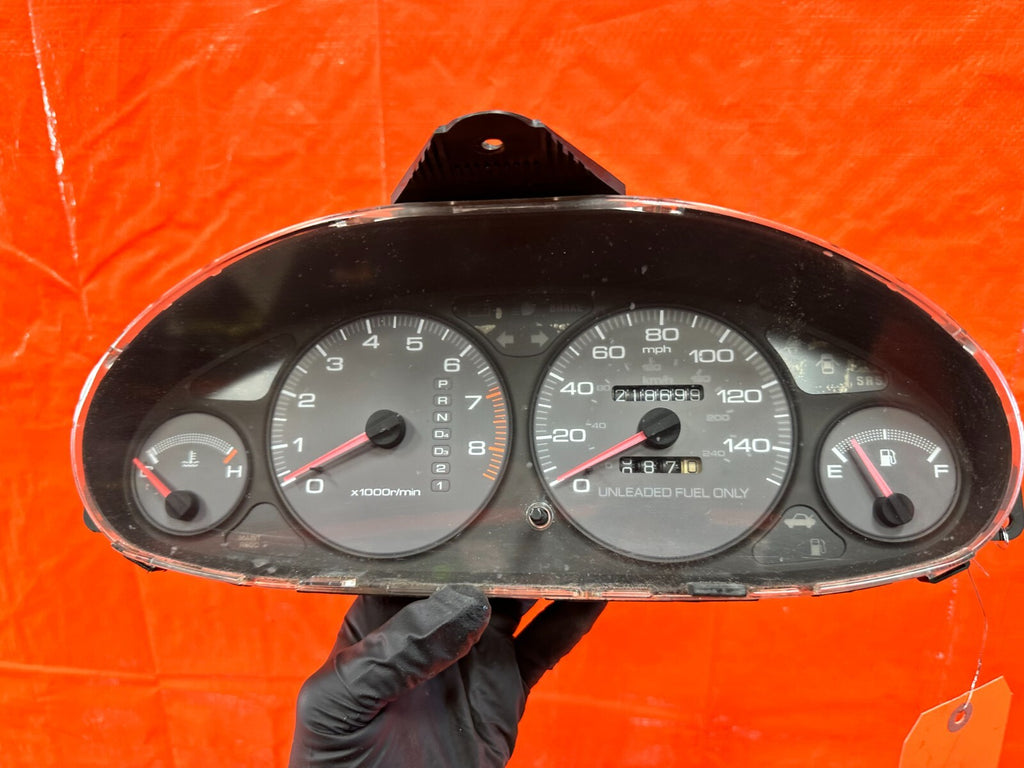 OEM 1997 97 ACURA INTEGRA SEDAN AUTOMATIC INSTRUMENT GAUGE CLUSTER3