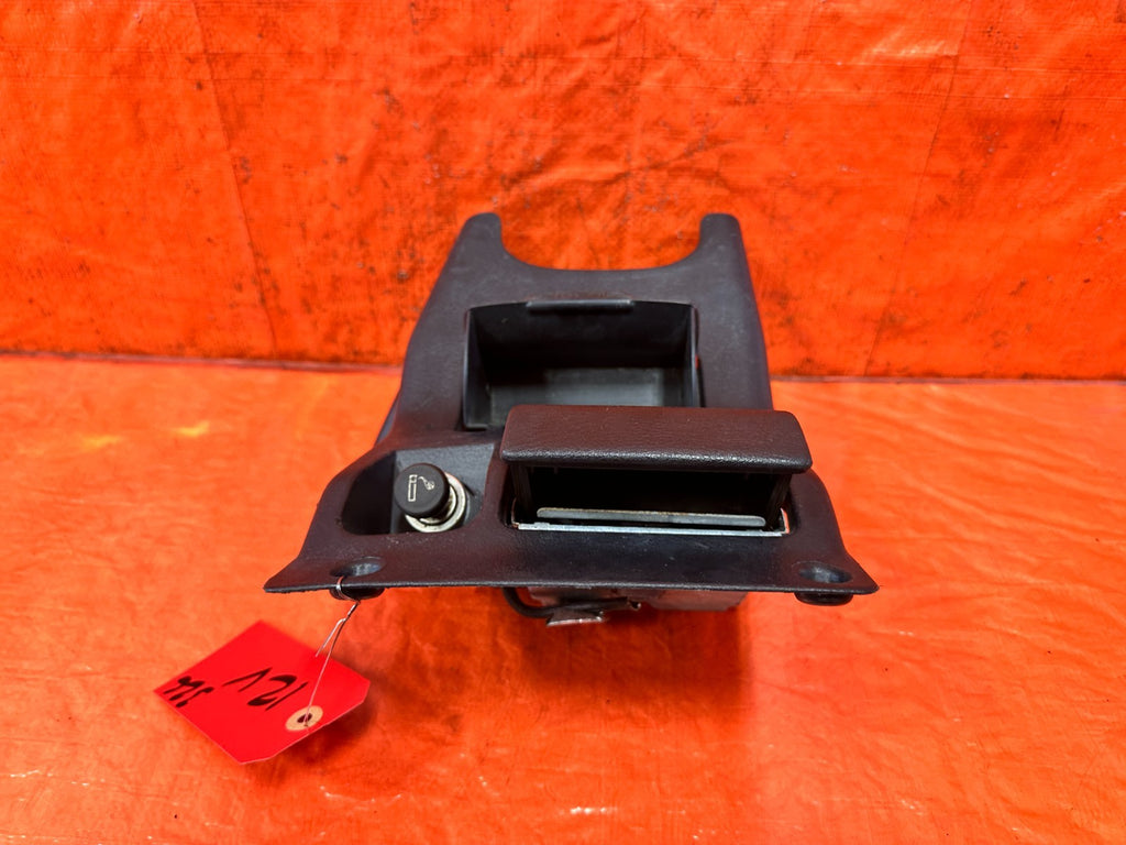 92 95 HONDA CIVIC HATCH DASHBOARD CENTER CONSOLE STORAGE ASH TRAY BLACK OEM #3272