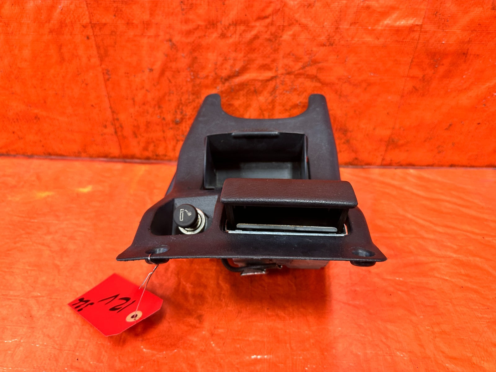 92 95 HONDA CIVIC HATCH DASHBOARD CENTER CONSOLE STORAGE ASH TRAY BLACK OEM #3272