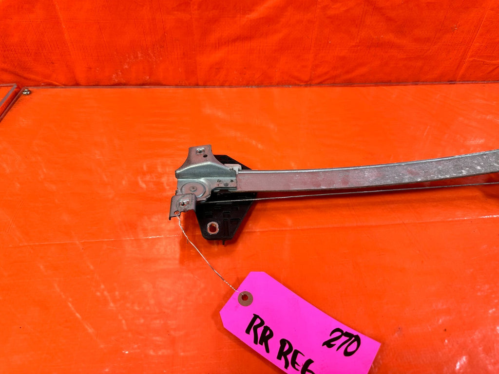 06 11 HONDA CIVIC SEDAN 4 DOOR PASSENGER RIGHT REAR WINDOW REGULATOR OEM #27010