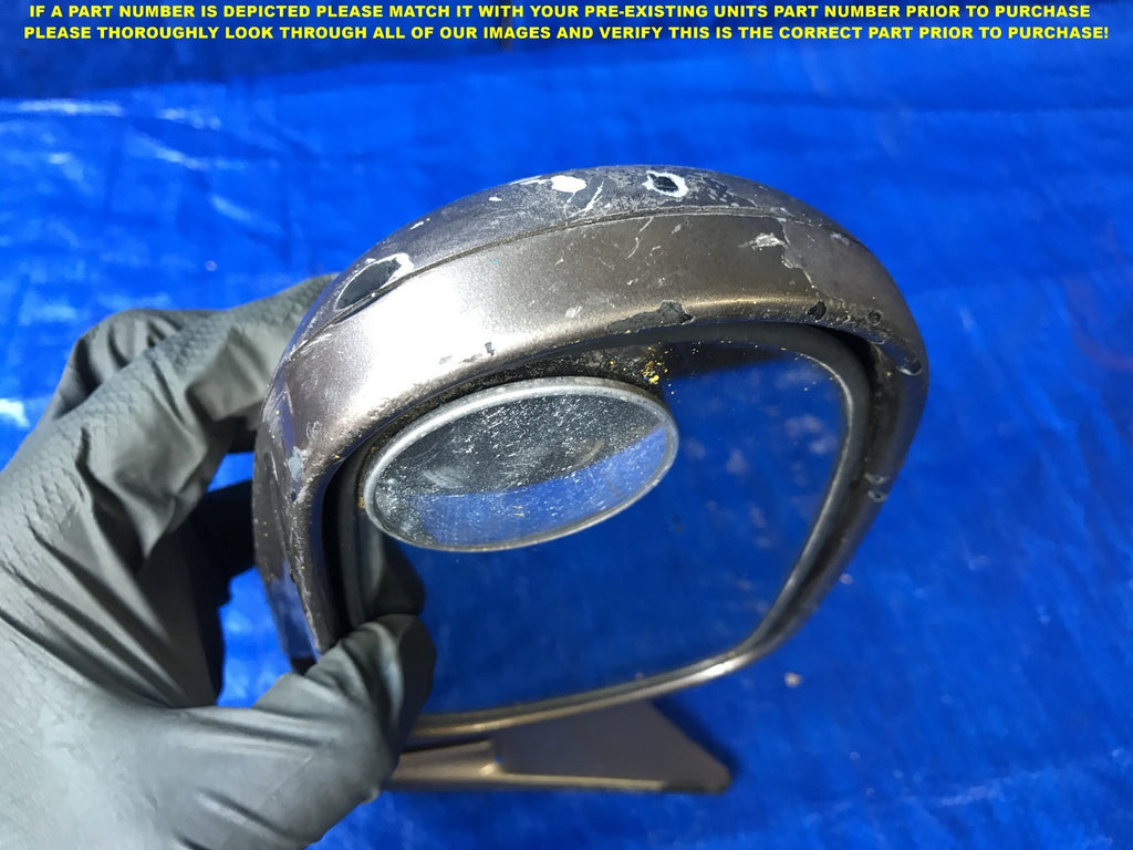 OEM 1990 1991 1992 1993 HONDA ACCORD DRIVER LEFT SIDE VIEW MIRROR      5