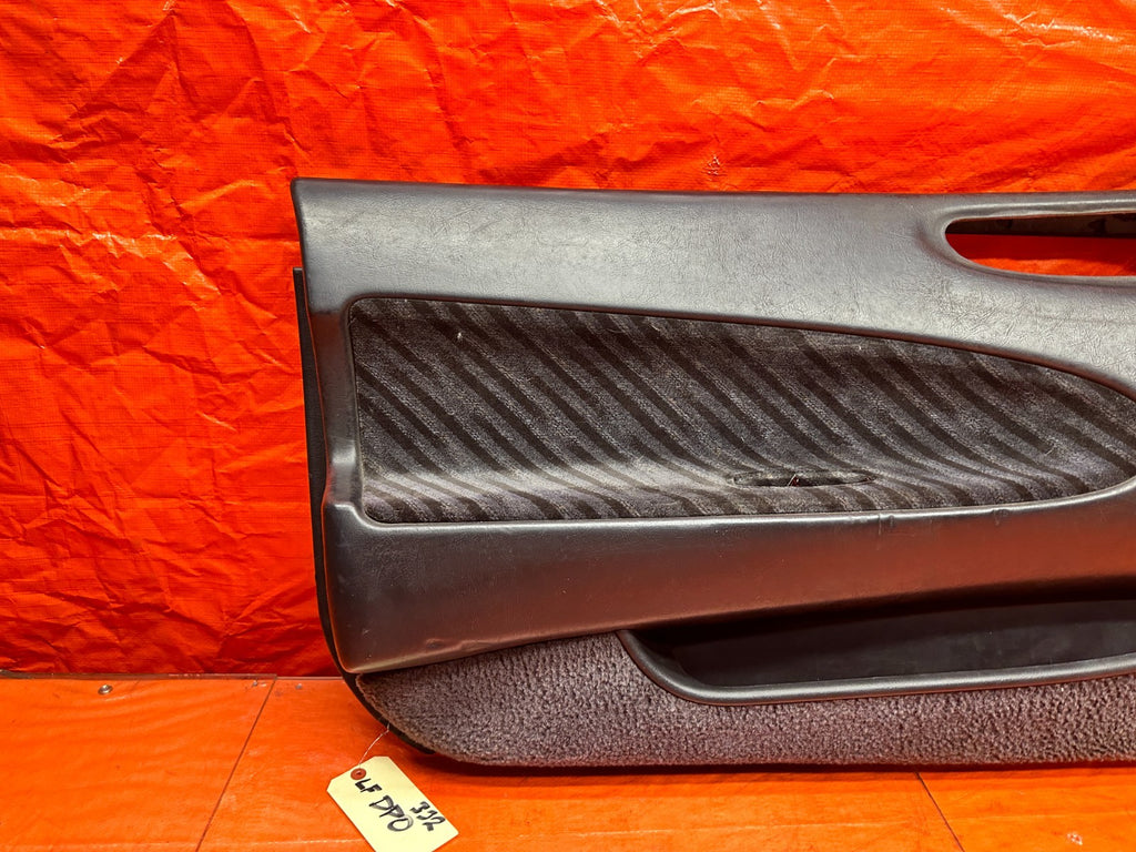 92 96 HONDA PRELUDE LEFT DRIVER DOOR PANEL CARD INSERT LINER OEM #3326