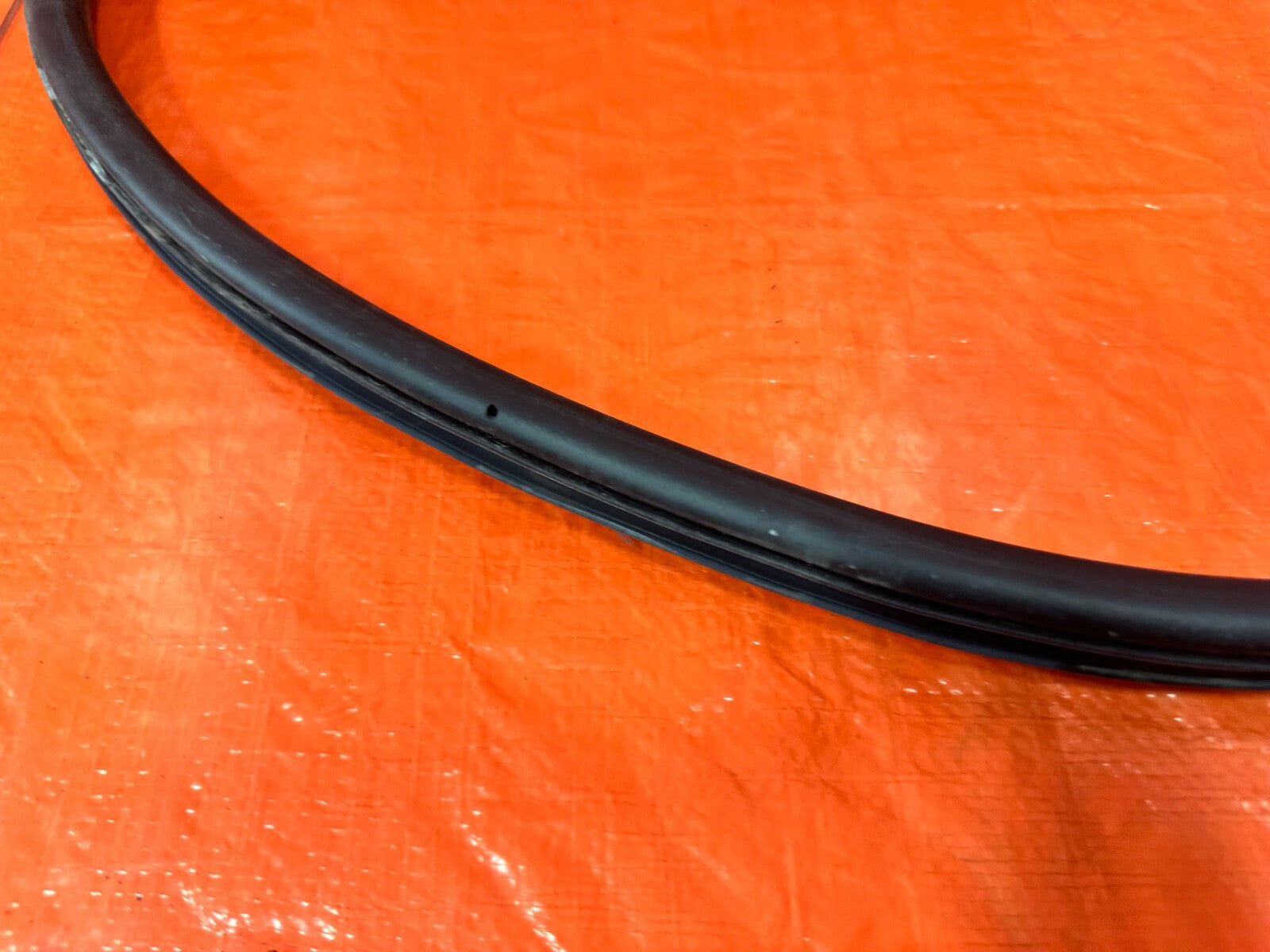 08 14 SUBARU WRX WAGON   CHASSIS TO DOOR OPEN TRIM WEATHER STRIP LEFT FRONT #2835