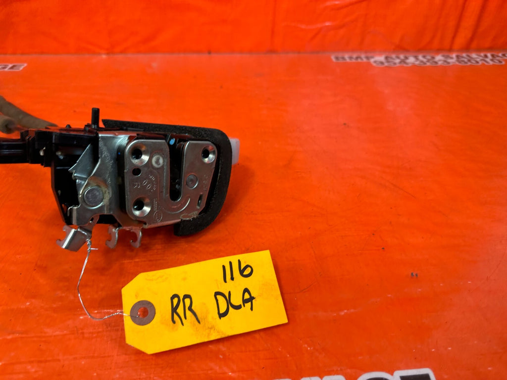 2010 10 INFINITI FX35 PASSENGER RIGHT REAR DOOR LOCK ACTUATOR   OEM #1165