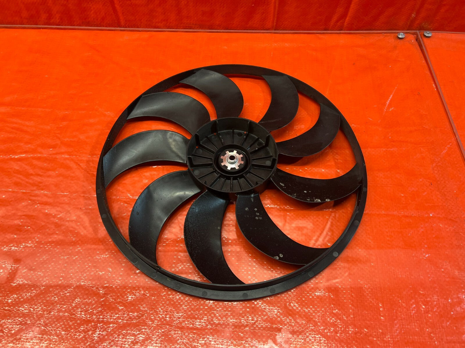 14 20 INFINITI Q50 17 20 Q60   RADIATOR COOLING FAN   RIGHT SIDE   9 BLADE OEM 7