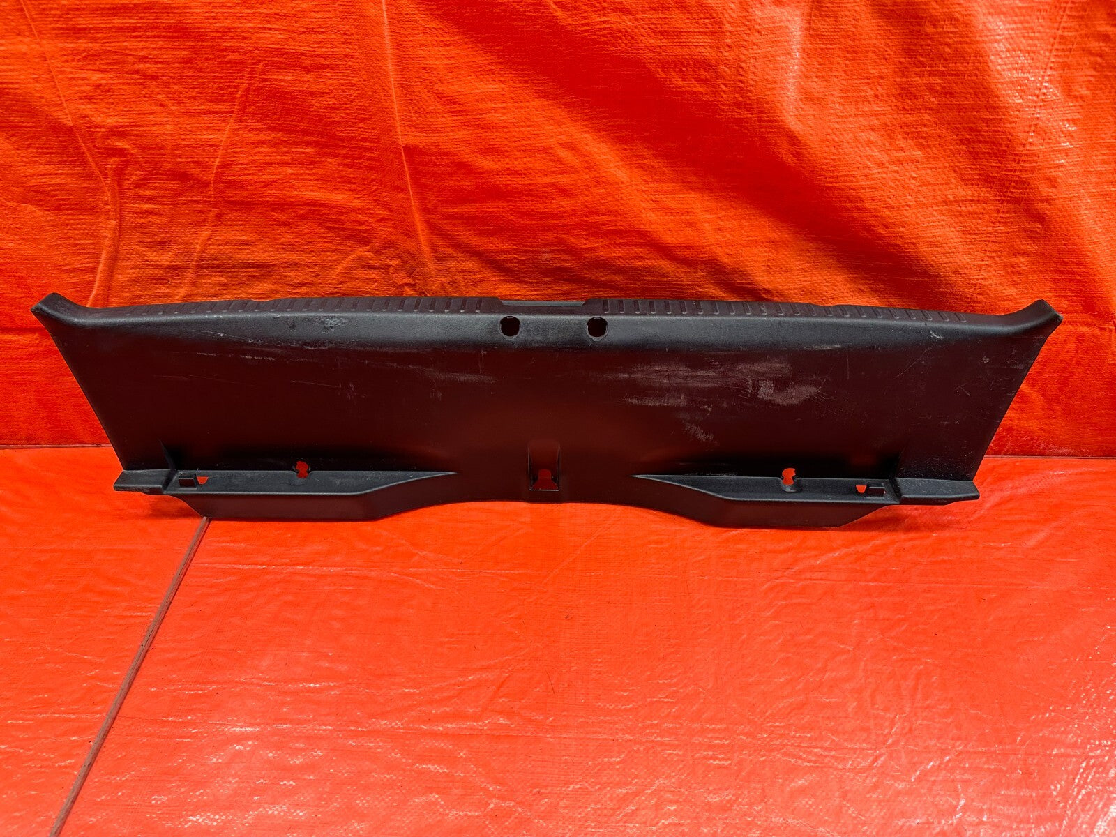 08 15 LANCER EVOLUTION X EVO 10 TRUNK LID PANEL COVER TRIM CARPET LINER OEM #2170