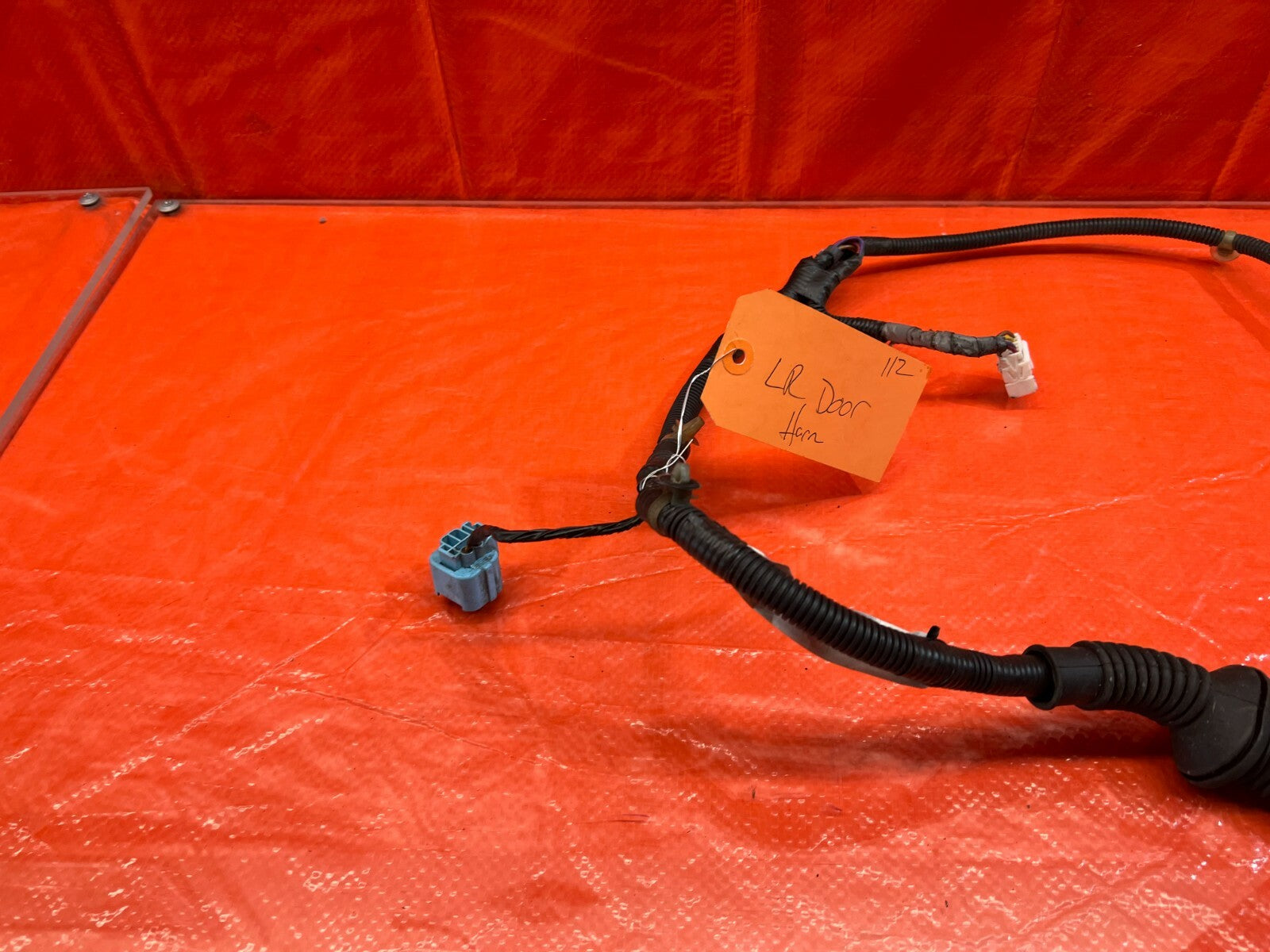 06 11 HONDA CIVIC SEDAN   DRIVER LEFT REAR DOOR SPEAKER WINDOW WIRE HARNESS OEM6