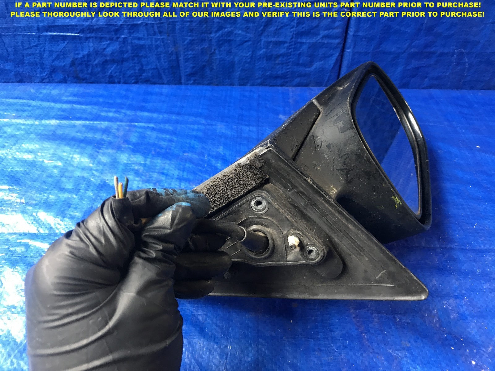 OEM 1998 1999 2000 2001 2002 HONDA ACCORD   COUPE   DRIVER LEFT MIRROR   FLAW  5