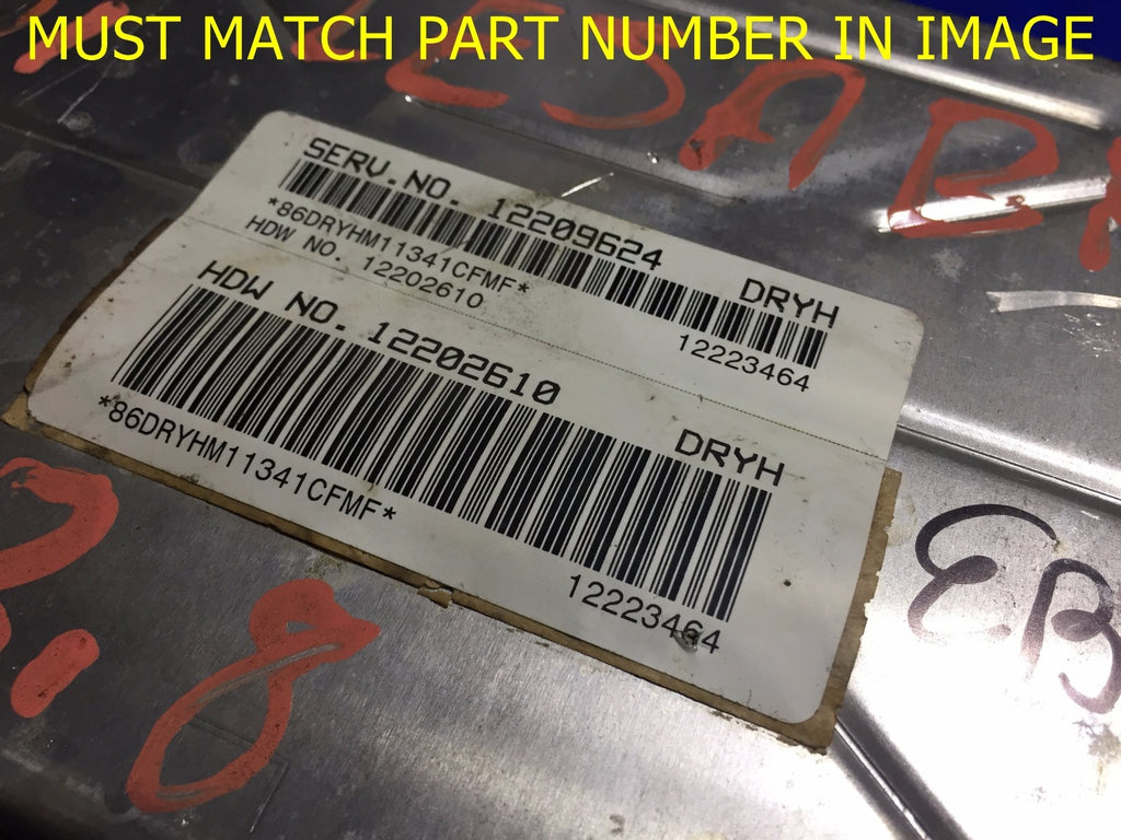 OEM 2001 BUICK LESABRE  ENGINE COMPUTER ECU ECM BRAIN EBX MODULE 122234641