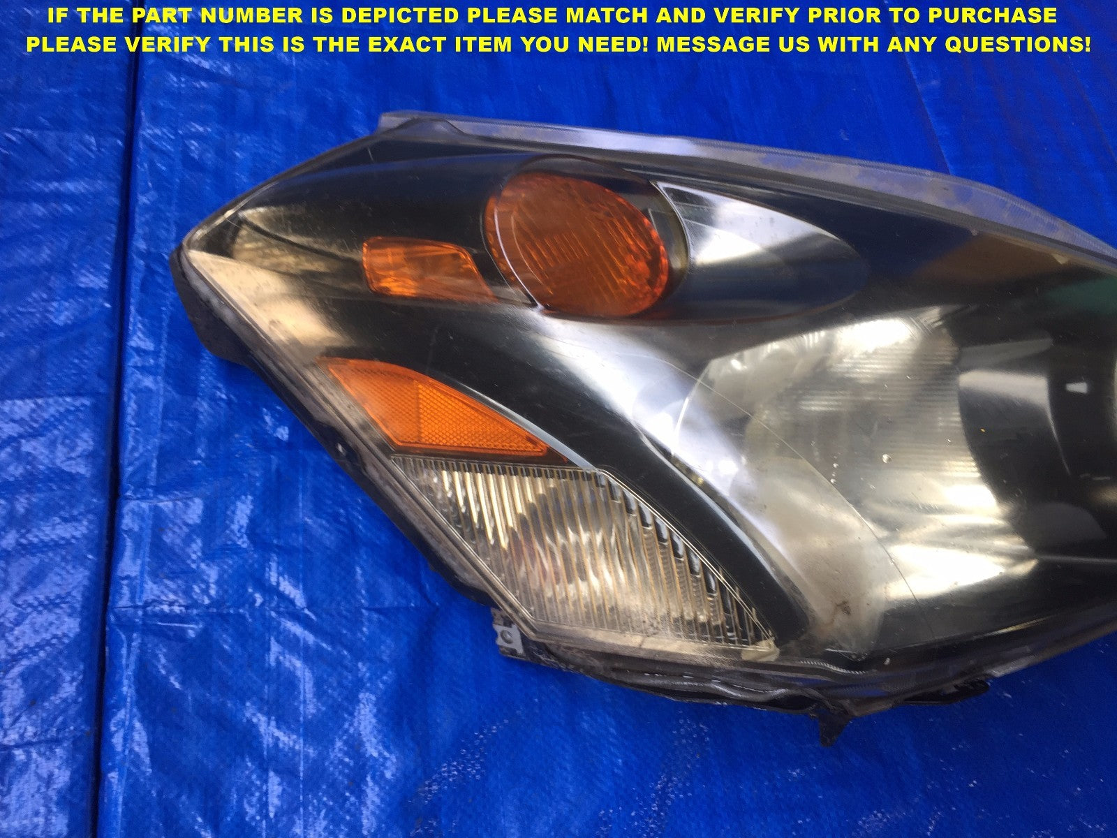 OEM 2004 2005 2006 2007 2008 2009 NISSAN QUEST PASSENGER RIGHT HEADLIGHT3