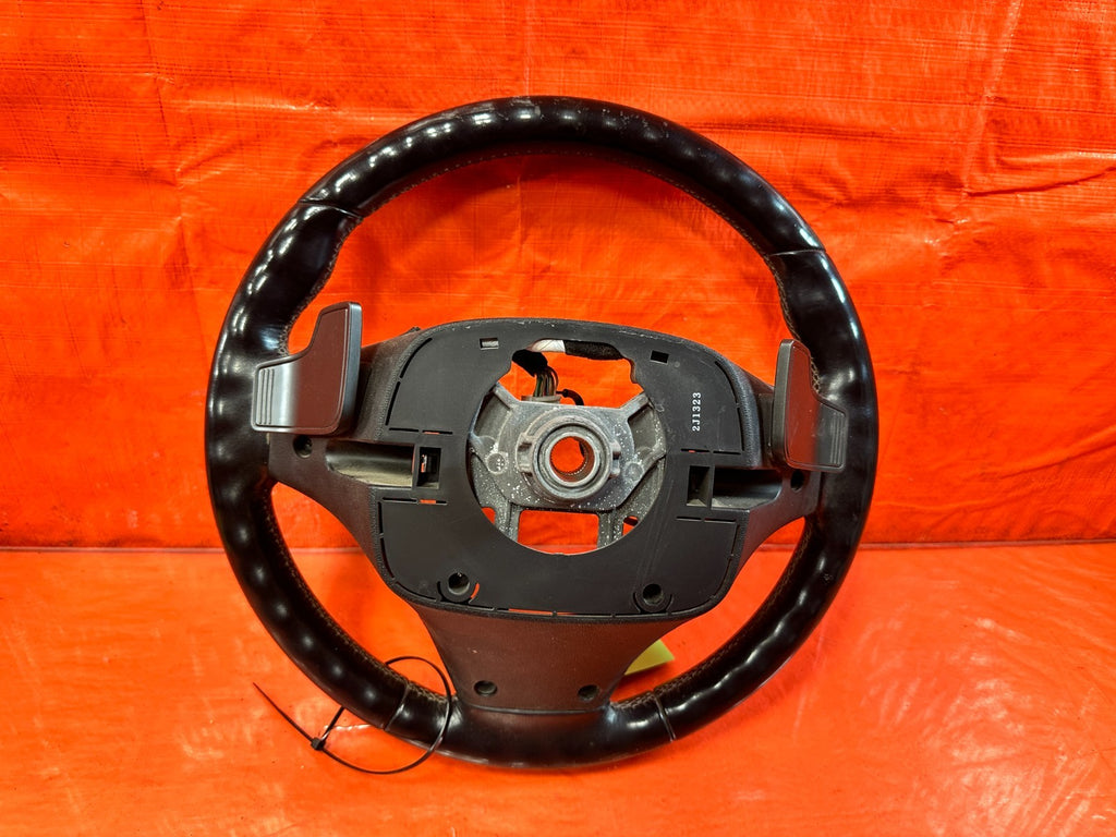 2013 13  HYUNDAI GENESIS COUPE TRACK  STEERING WHEEL W/ PADDLE SHIFTERS OEM 2997