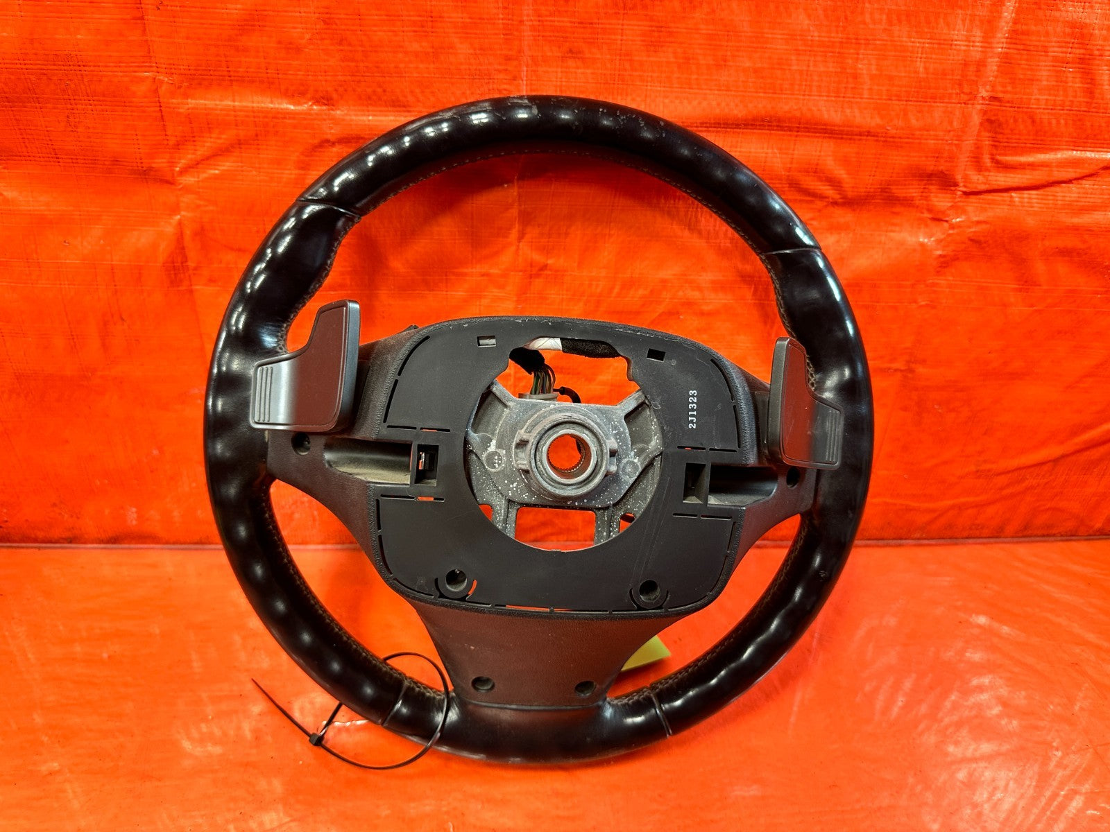 2013 13  HYUNDAI GENESIS COUPE TRACK  STEERING WHEEL W/ PADDLE SHIFTERS OEM 2997