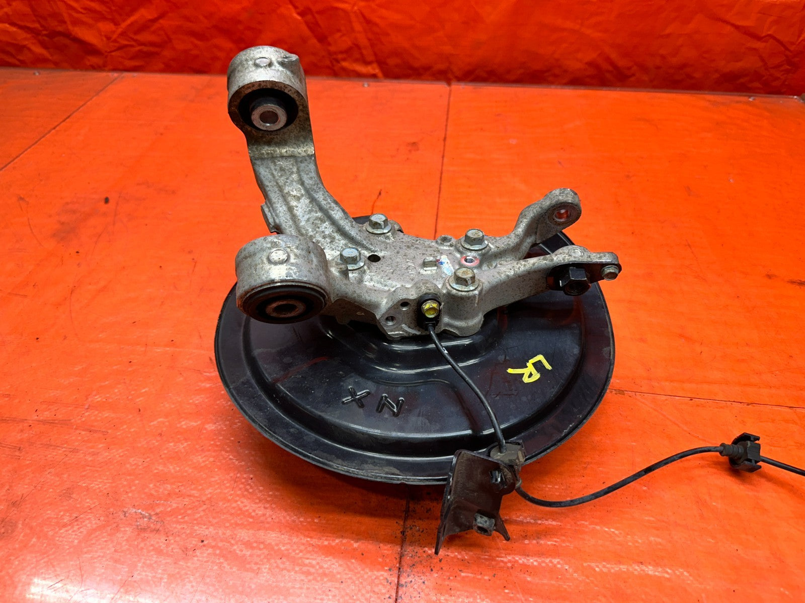 13 15 HONDA CIVIC SI 4D 2.4L LEFT DRIVER REAR SPINDLE KNUCKLE HUB OEM #3346