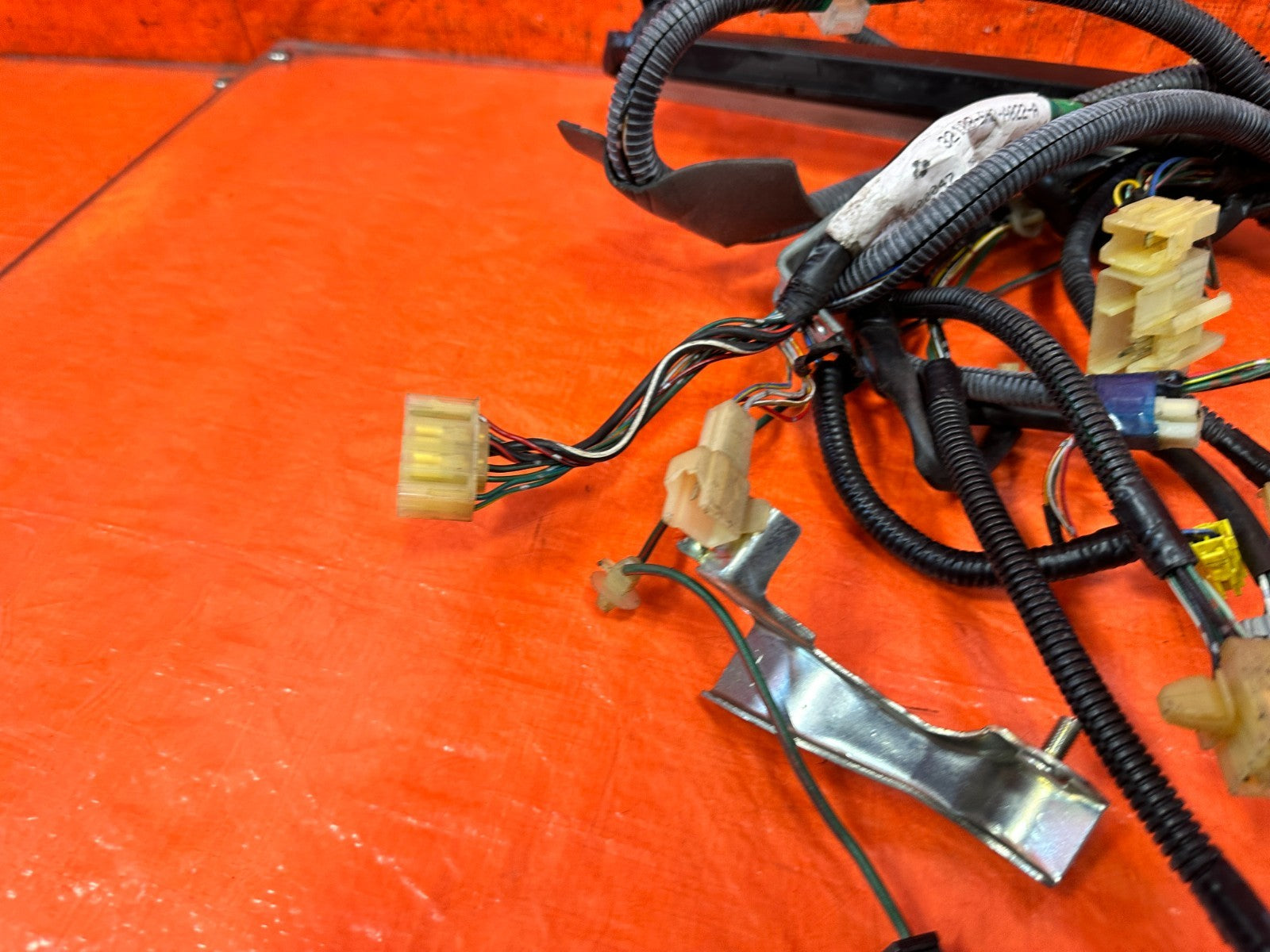 90 91 HONDA CIVIC HATCHBACK   INTERIOR FLOOR WIRING HARNESS WIRE LOOM   OEM 3258