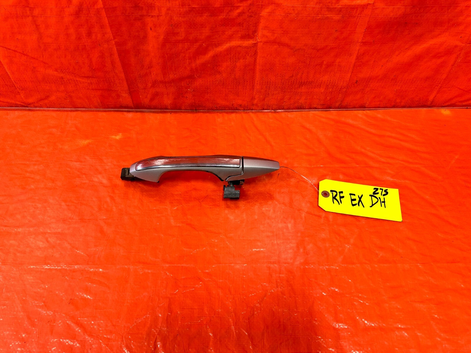 04 08 ACURA TSX   PASSENGER RIGHT FRONT   EXTERIOR DOOR HANDLE SILVER OEM #2750