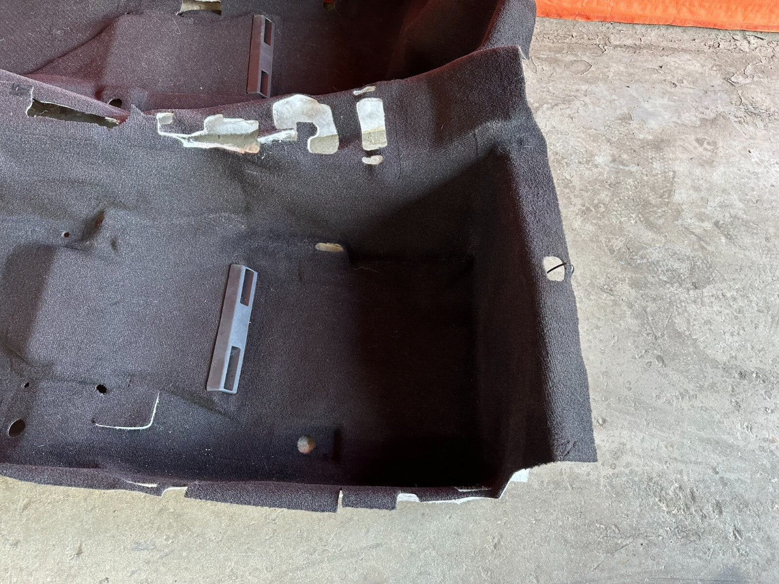 09 15 INFINITI G37 CONVERTIBLE   INTERIOR FLOOR CARPET RUG MAT   BLACK   OEM 2322
