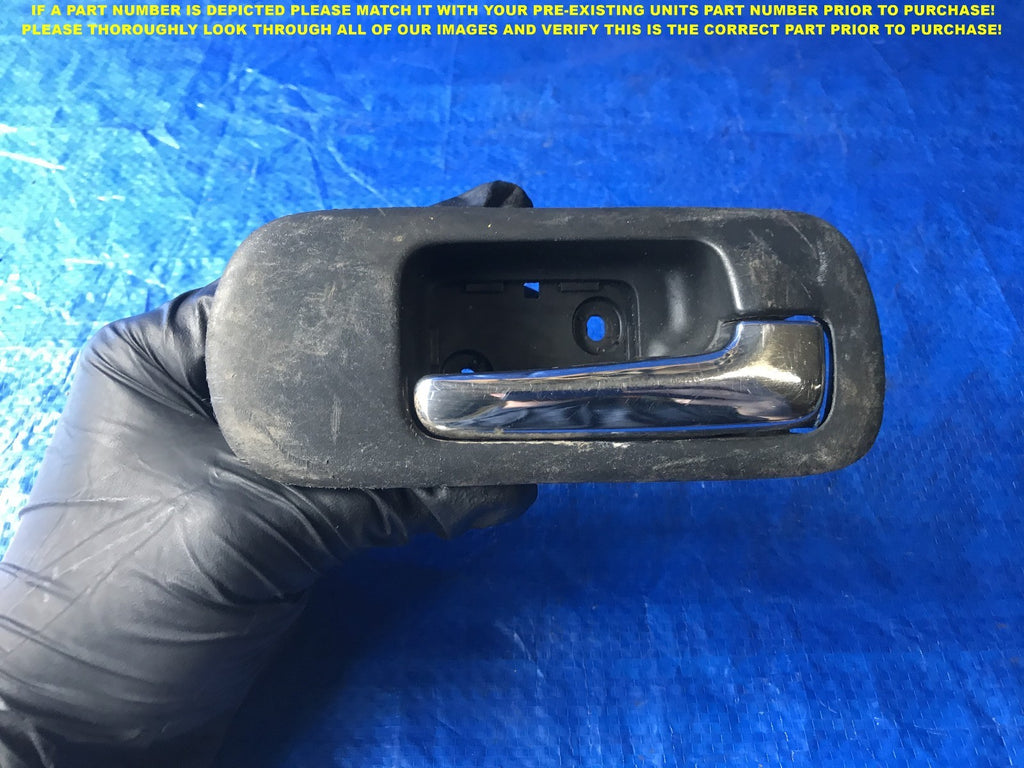 OEM 2001 2002 2003 HONDA CIVIC 4D PASSENGER RIGHT FRONT INTERIOR DOOR HANDLE  0