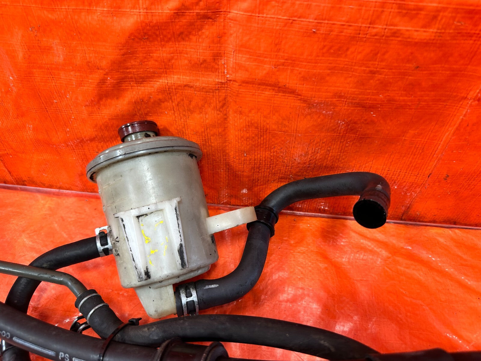 99 00 HONDA CIVIC SI EM1 COMPLETE B16A2 POWER STEERING LINES PACKAGE W/ TANK 2855