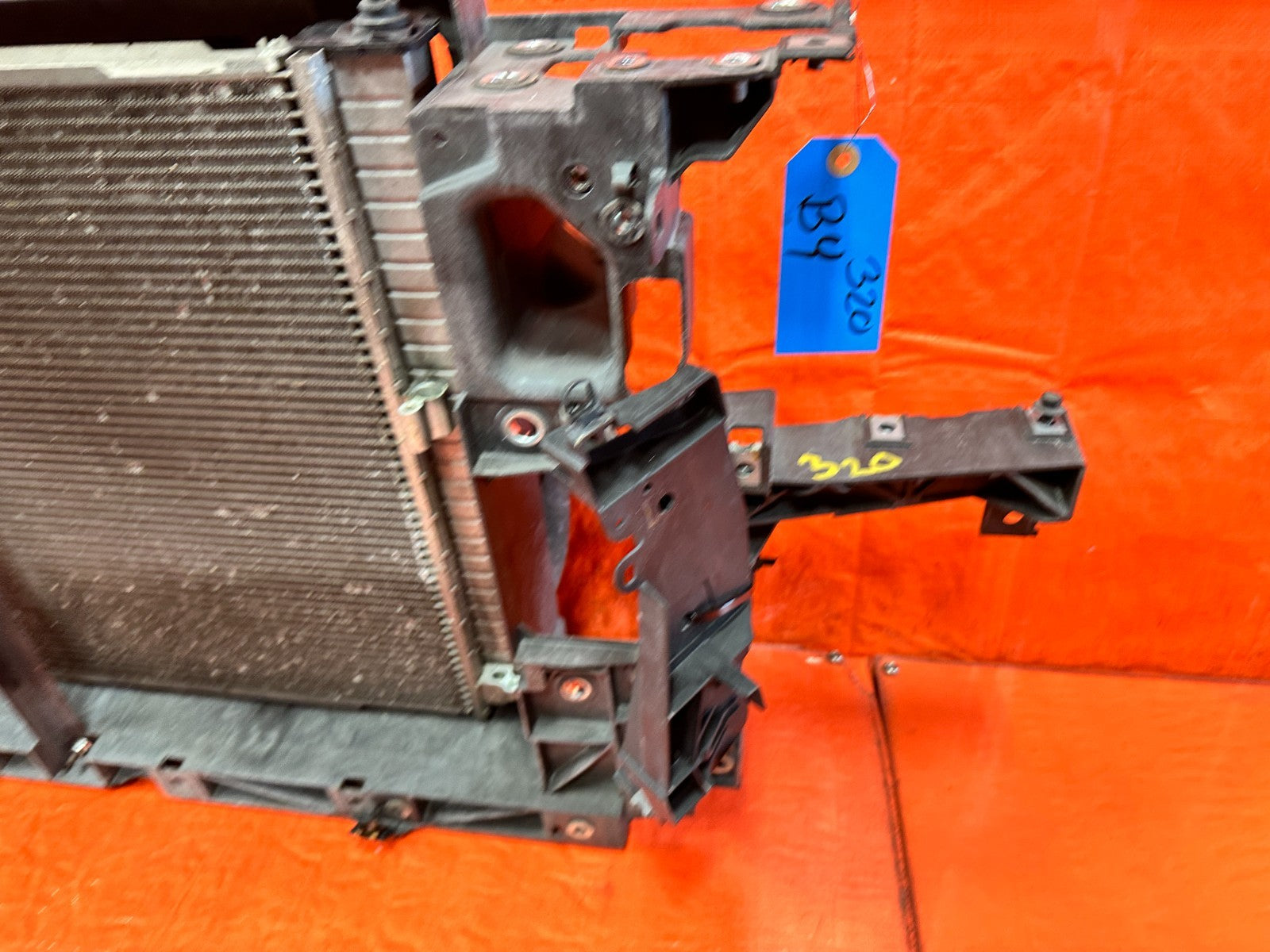 INFINITI G37 COUPE CONVERTIBLE   RADIATOR SUPPORT W/ FANS RADIATOR CONDENSER OEM5