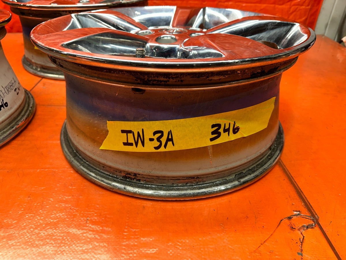 03-08 NISSAN 350Z - 5 SPOKE CHROME WHEELS RIMS - OEM FACTORY OE #3461