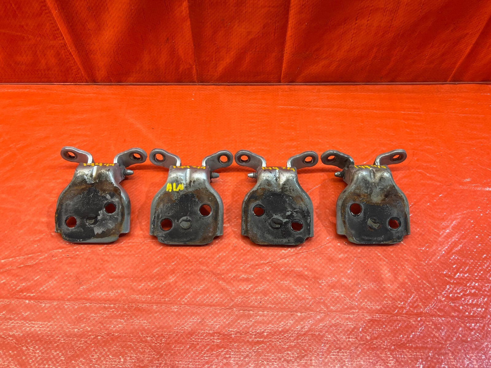 94 01 ACURA INTEGRA SEDAN   DOOR HINGE SET HINGES LEFT RIGHT FRONT REAR OEM #1448