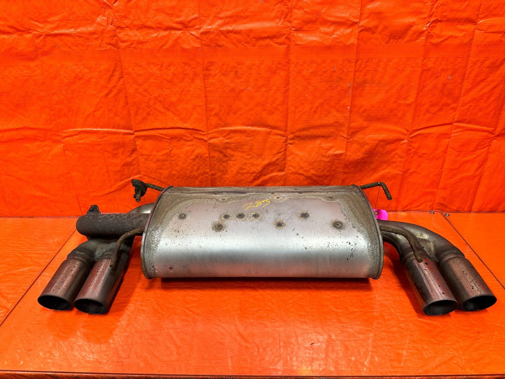 08 14 SUBARU IMPREZA WRX STI WAGON   QUAD TIP FACTORY EXHAUST MUFFLER TAIL PIPE0