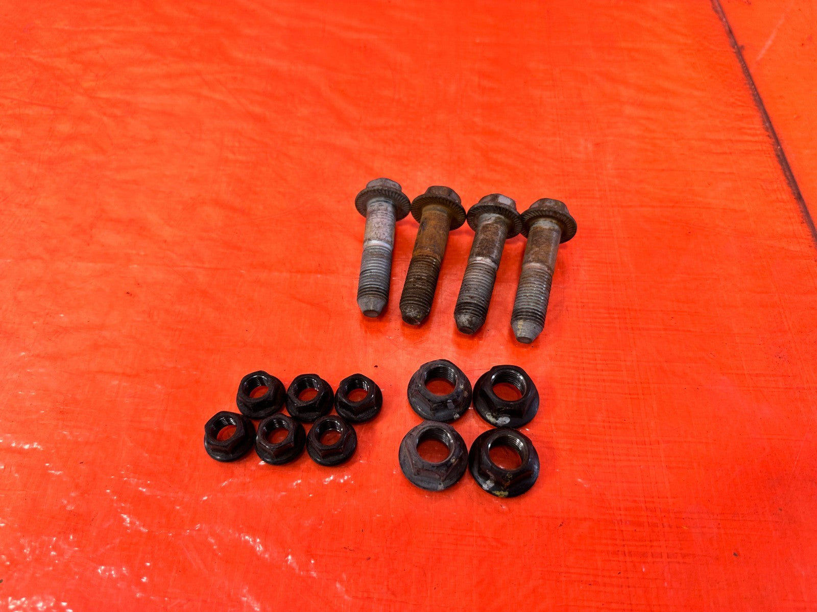 13 16 HYUNDAI GENESIS COUPE   FRONT SHOCK MOUNTING BOLT SET BOLTS HARDWARE 3021