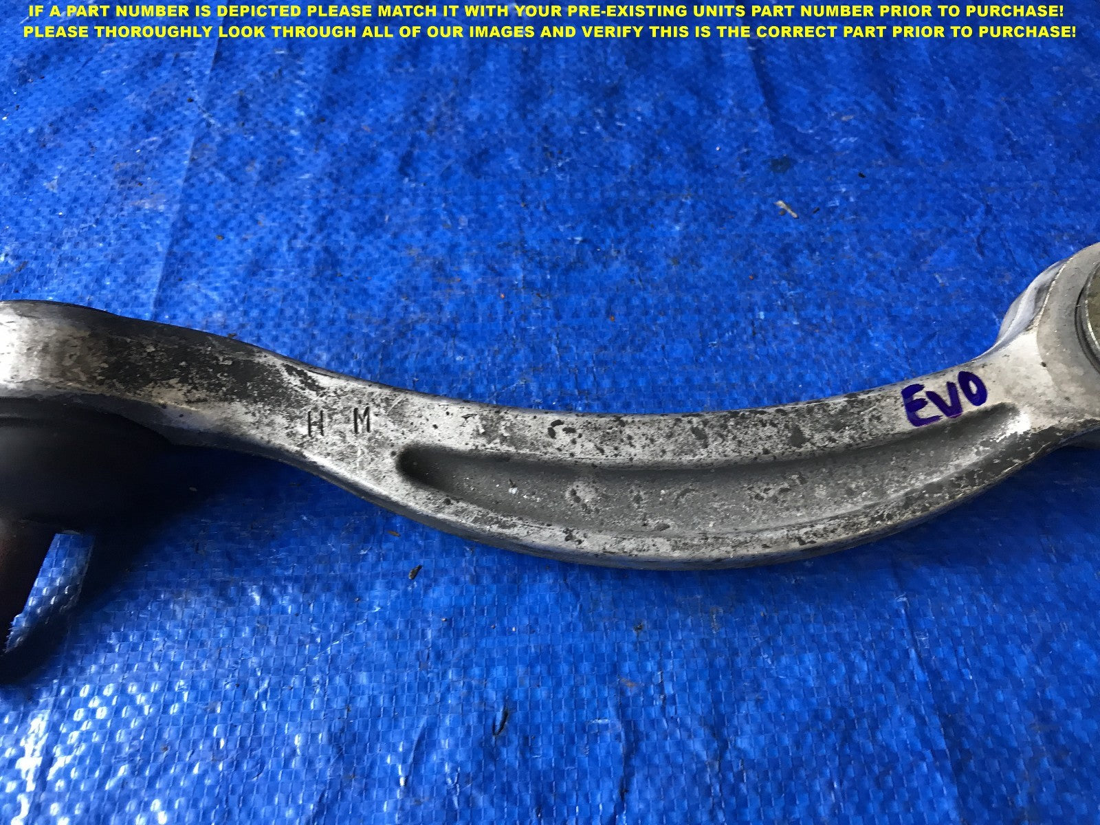 OEM 2003 2004 2005 MITSUBISHI EVOLUTION VIII 8 REAR CONTROL ARM 2