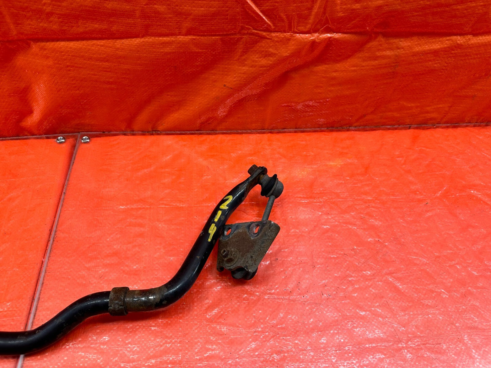 08 15 LANCER EVOLUTION X EVO 10   REAR SWAY ANTI ROLL STABILIZER BAR   OEM #2144