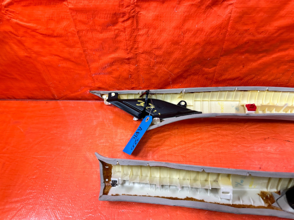 08 15 INFINITI G37 & Q60    2D COUPE   LEFT & RIGHT A PILLARS   OEM #3208